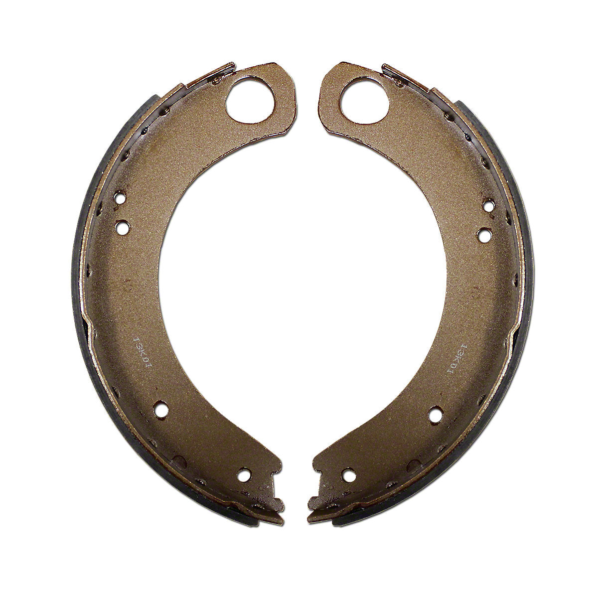 Bonded Brake Shoe Set Fits Massey Tractor | 830480M91, 830480M92, 830480M93