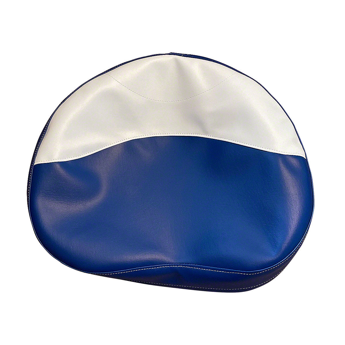 Blue & White Tractor Seat Pad fits Ford Tractor | 19" Pan