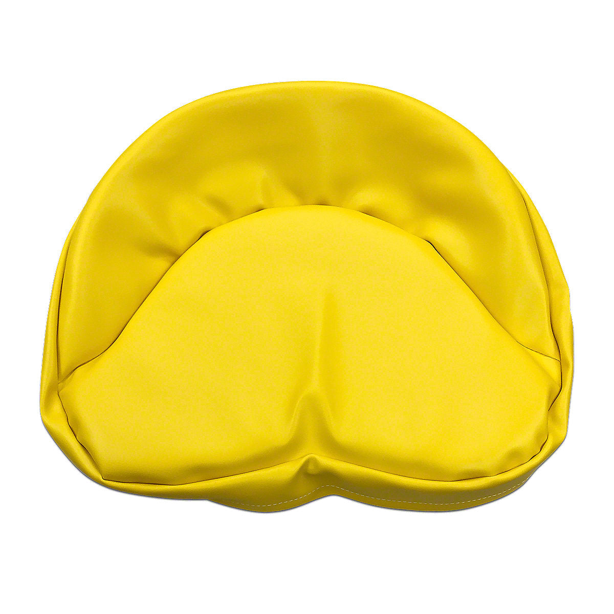 Yellow Deluxe Tractor Seat Pad fits John Deere Tractor | 19" Pan