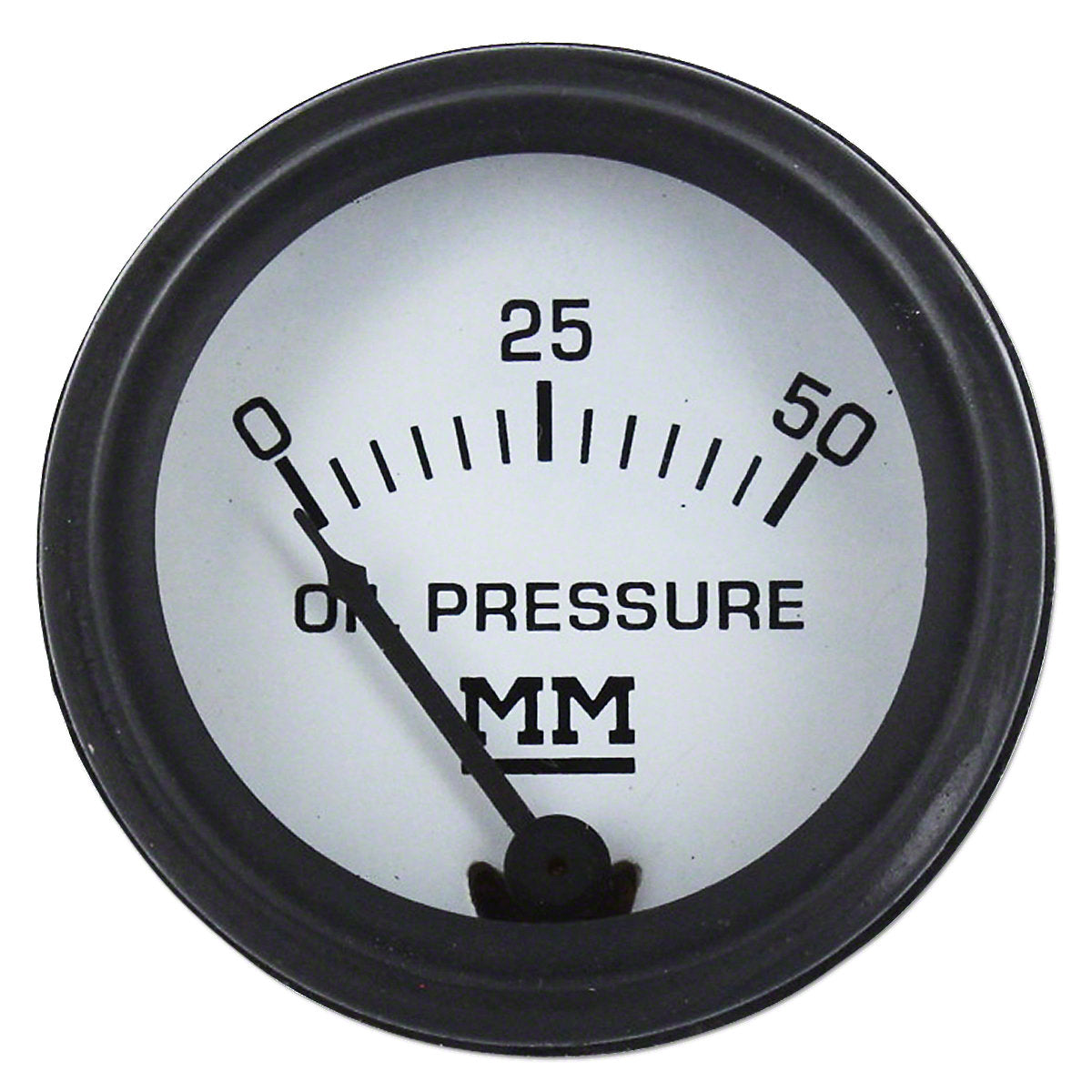 Oil Pressure Gauge (0-50 PSI) Fits Minneapolis Moline | JT854, 10A7986, 30-3485471