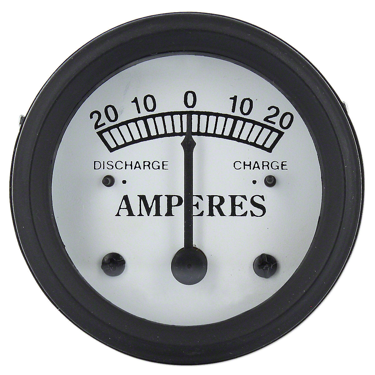 AB1190R, AB2568R, AM354T Ammeter (20-0-20) w/ White Face Fits John Deere Tractor