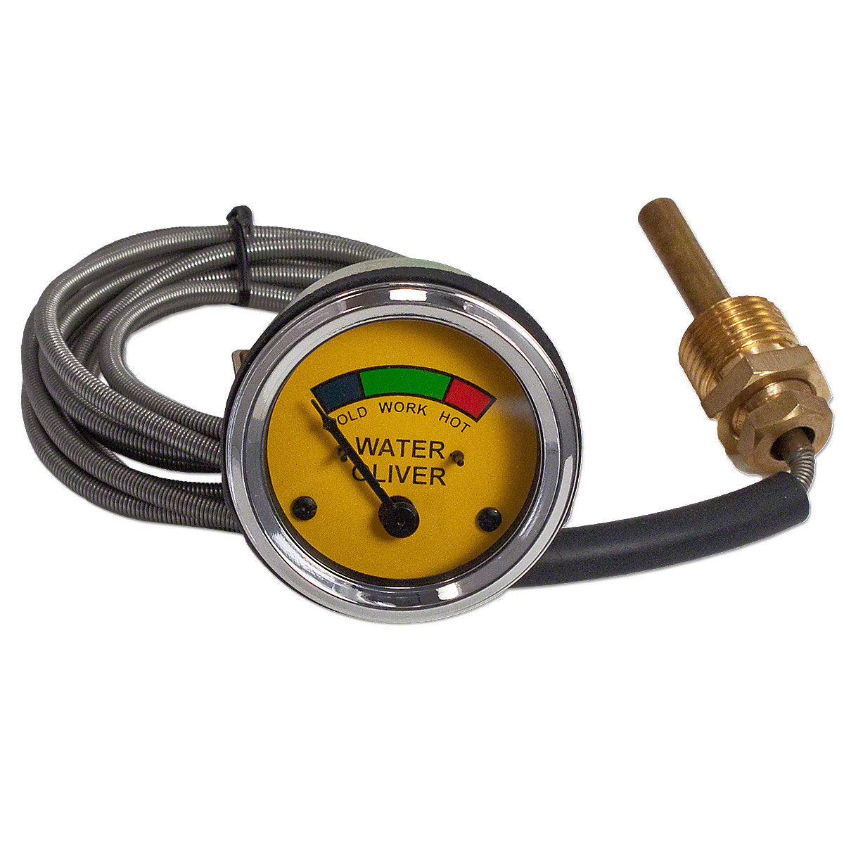 Water Temperature Gauge Fits White Oliver Tractor | 1E-528, 1K-528E, 608745A, A528B, 7A528B