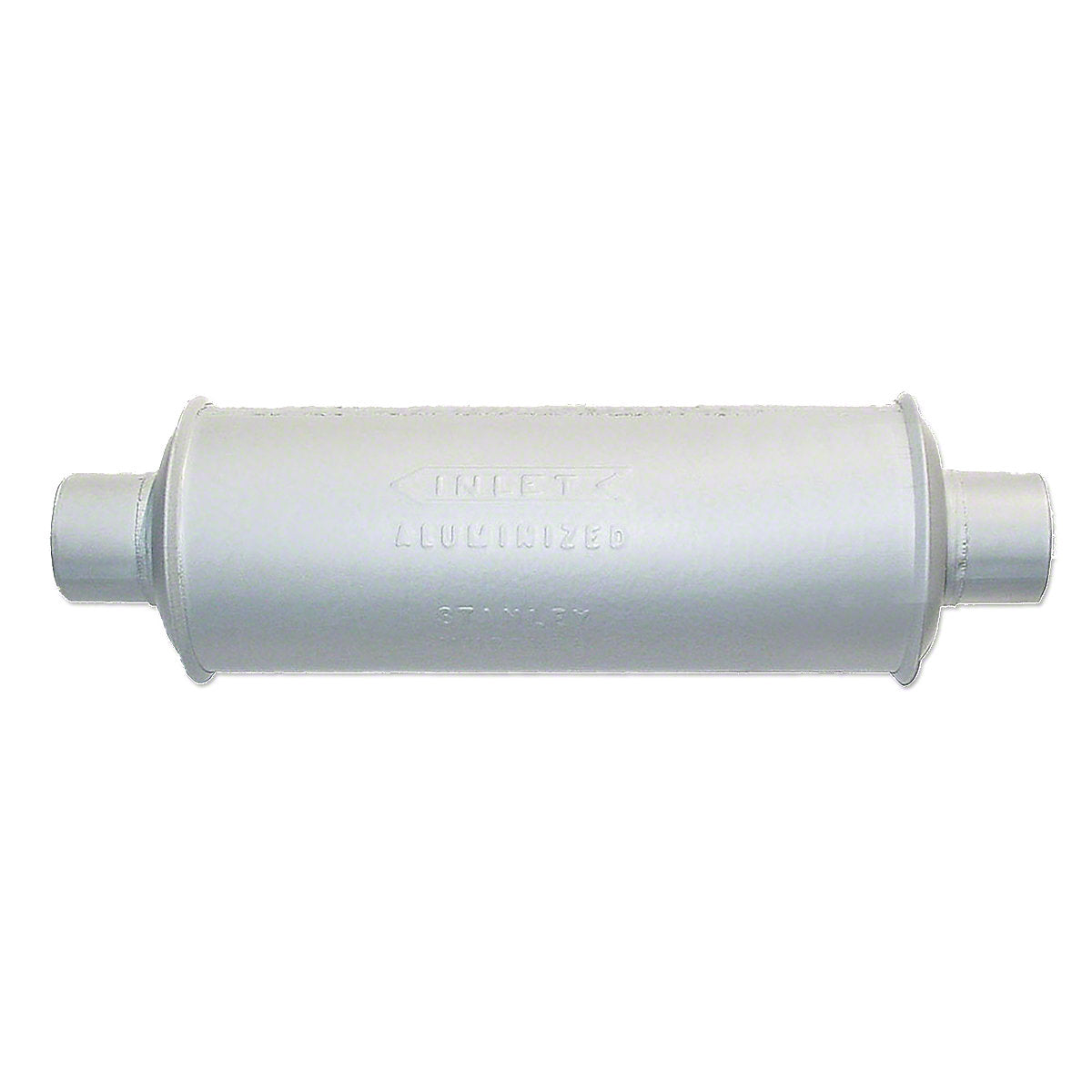 Muffler Horizontal Round Body Fits Oliver 70 Tractors | B-452
