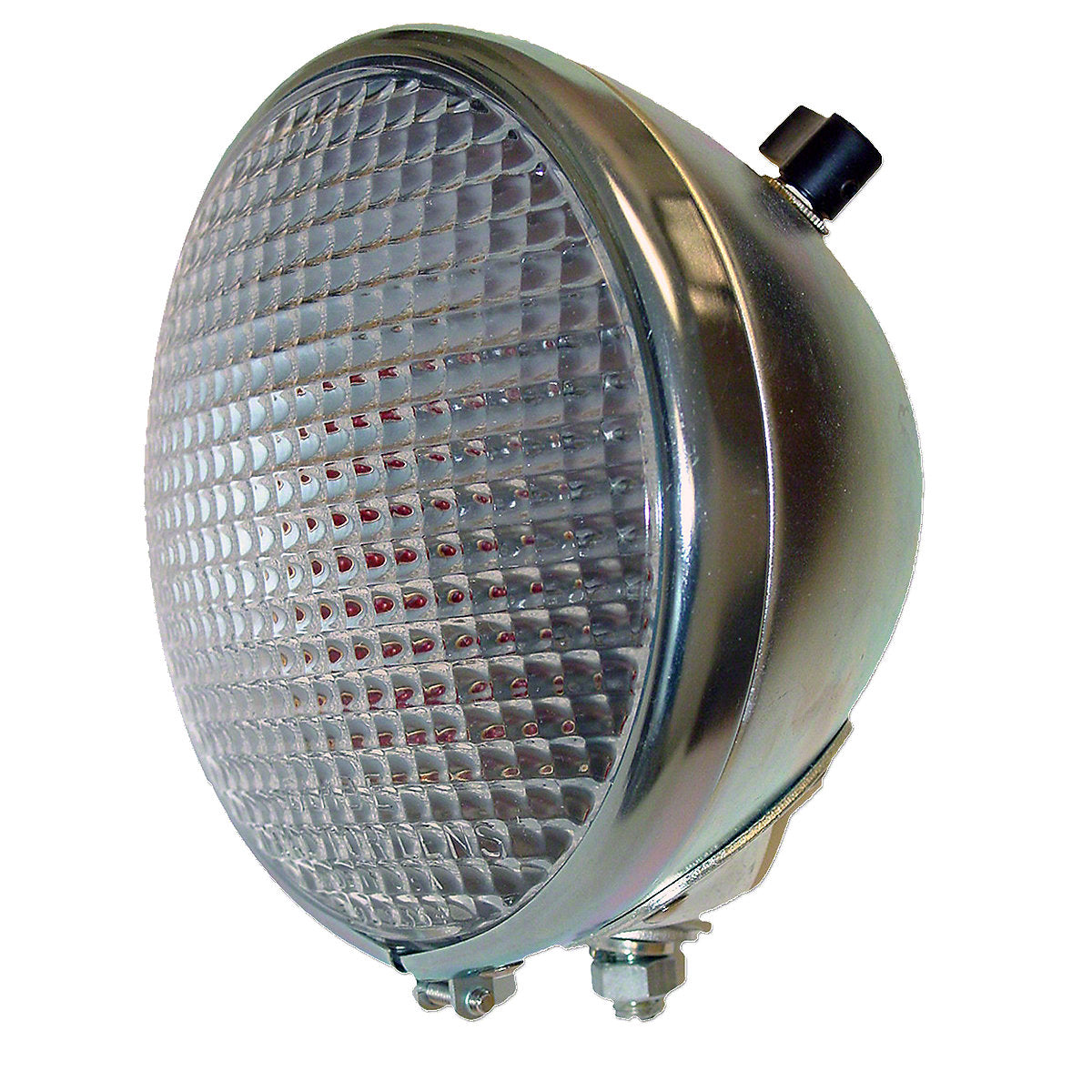 164109AS 12-volt Combo Red dot Tail Light Assembly White Oliver Tractor 66 77