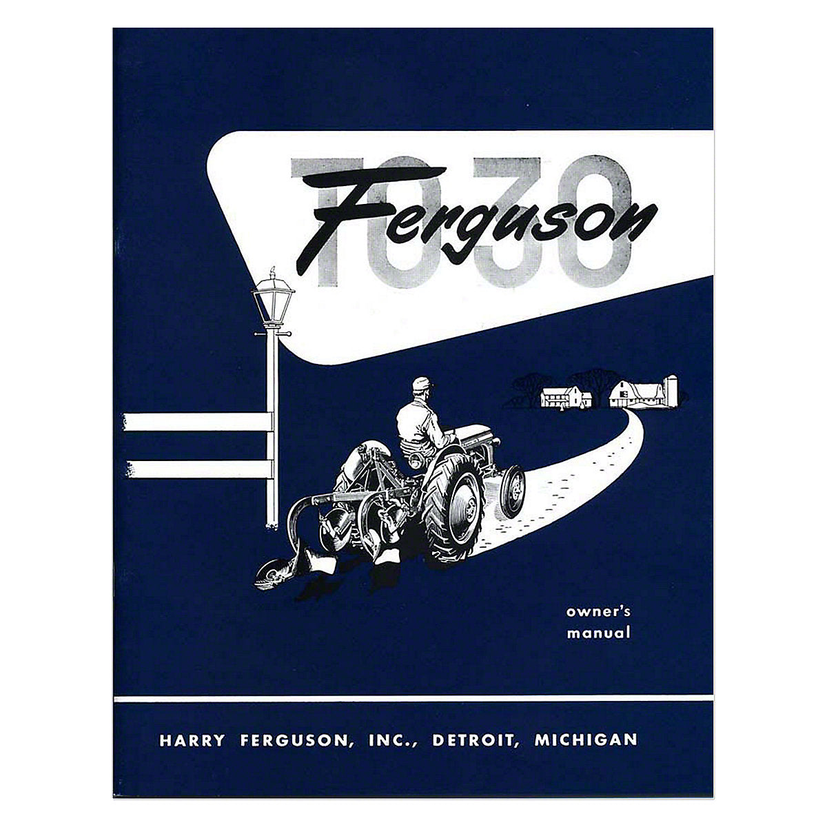 Owners Manual Reprint For Massey Ferguson TO30 Tractor