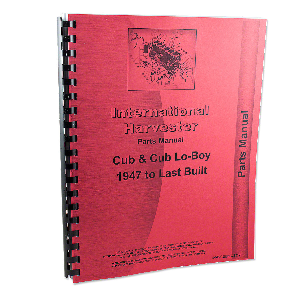 Parts Manual Reprint For International Tractor | Cub, Cub LoBoy
