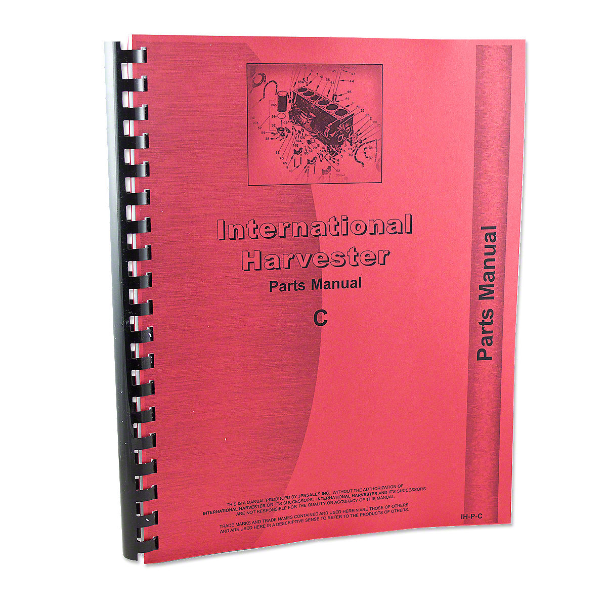 Parts Manual Reprint For International C Tractor