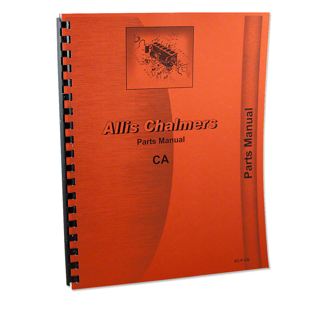 Parts Manual Reprint For Allis Chalmers CA Tractor