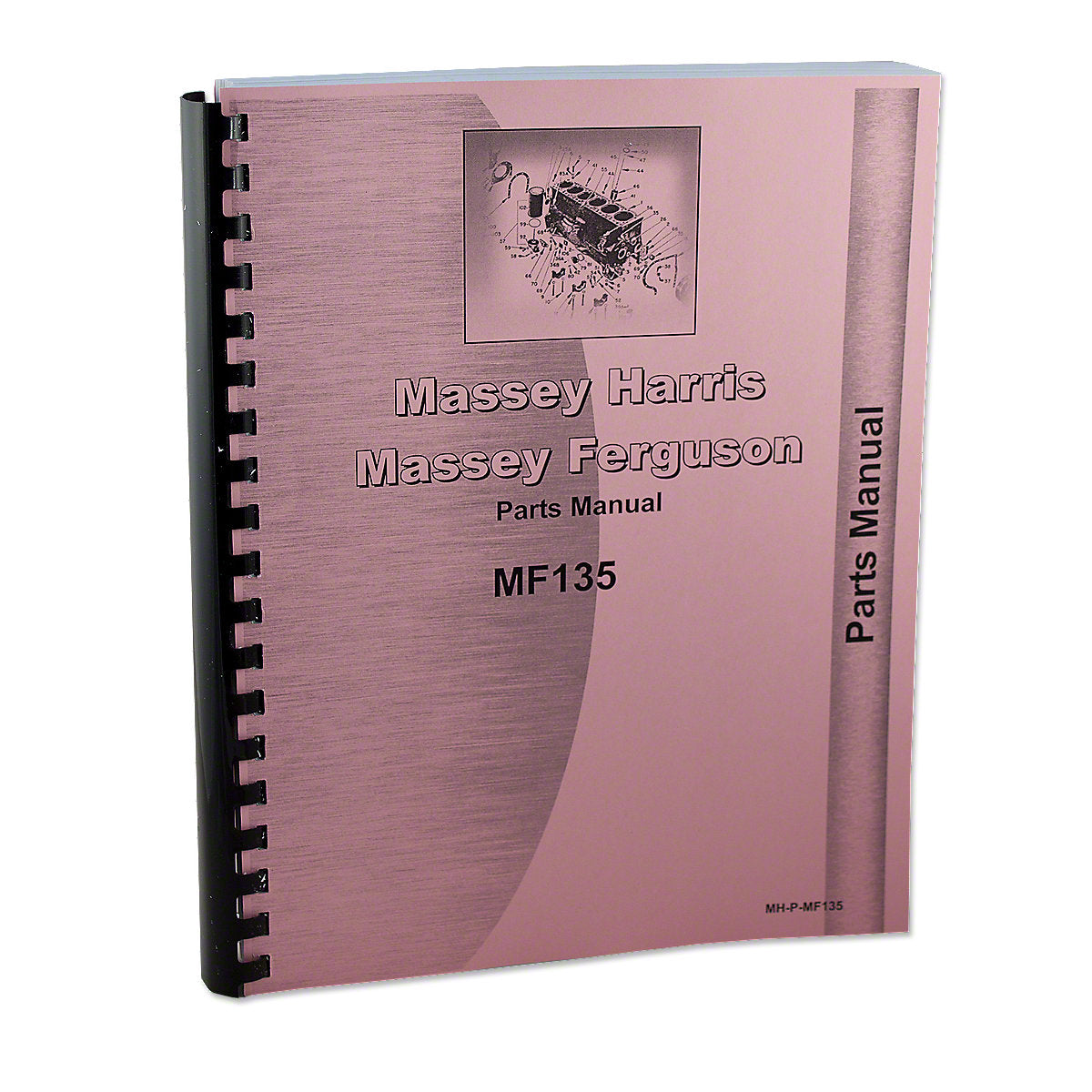 Parts Manual Reprint For Massey Ferguson 135 Tractor | 819535M7