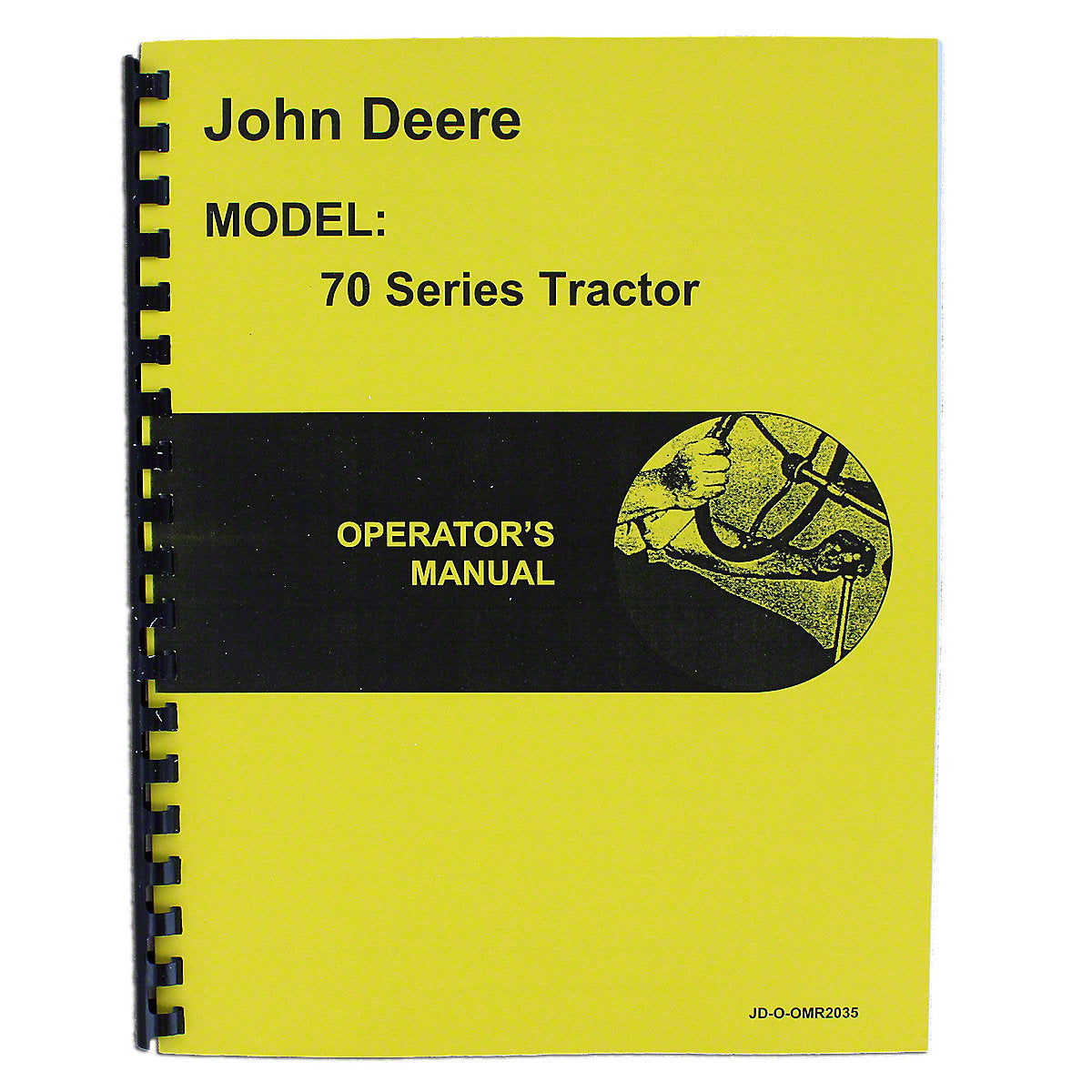 Operators Manual Reprint For John Deere 70 Tractor | Gas | OMR2035