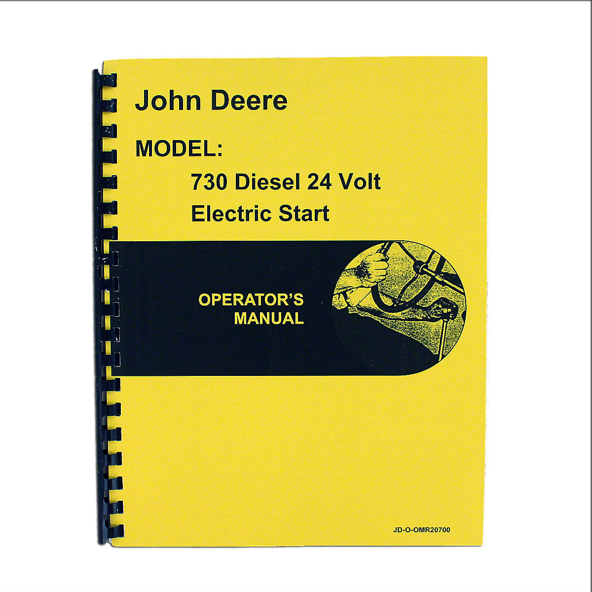 OMR20700 Operators Manual Reprint Fits John Deere 730 diesel electric start