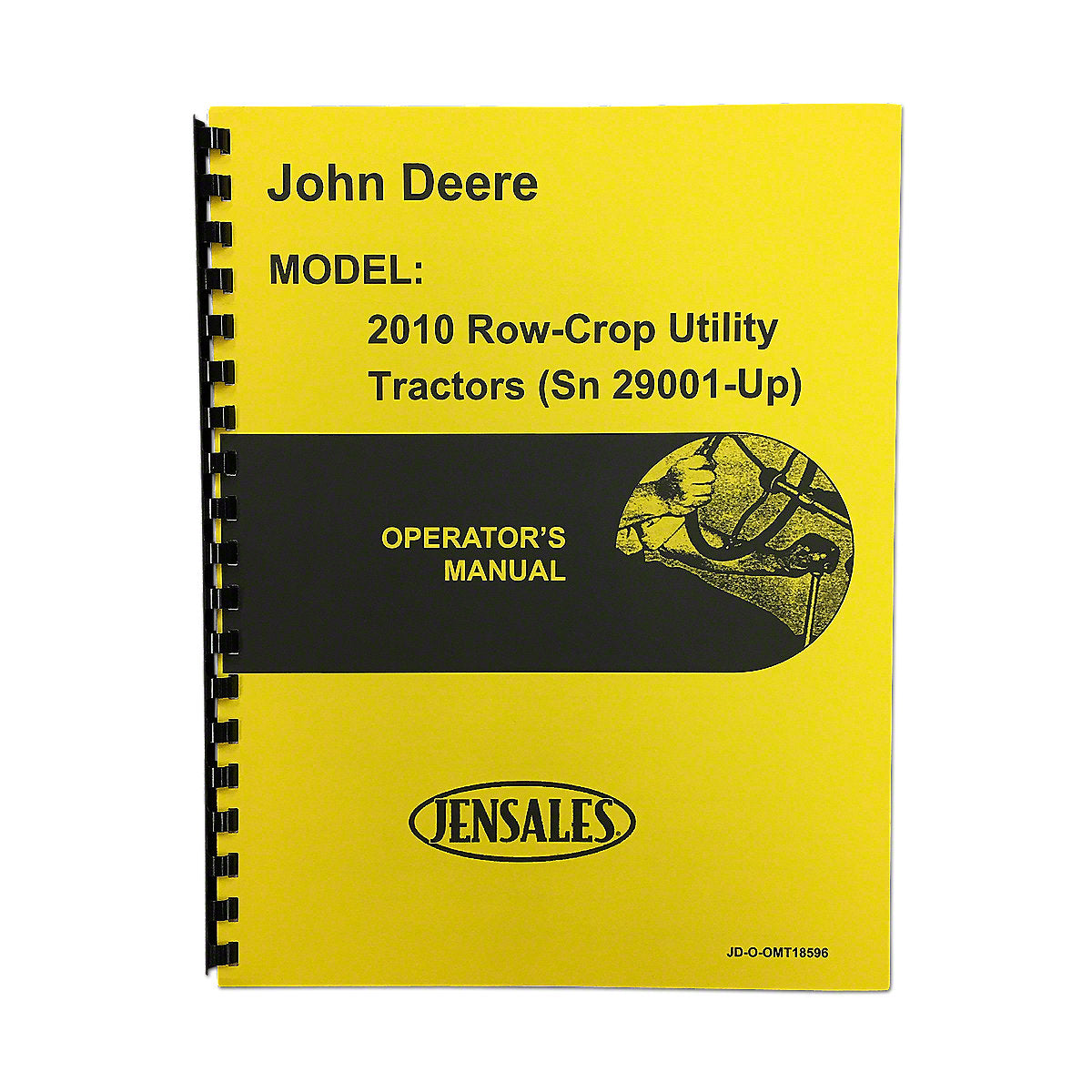 OMT18596 Operators Manual Reprint Fits John Deere Tractor 2010 Row-Crop