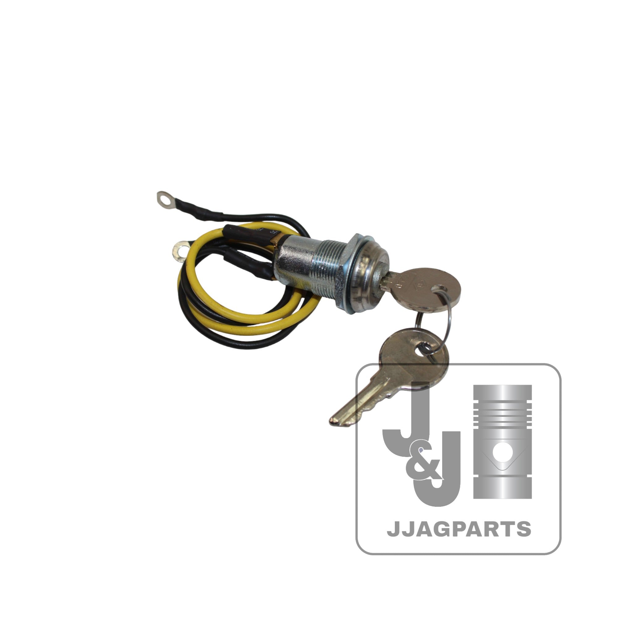 Ignition / Key Switch w/ (2) Keys & Mounting Nut Fits Case VA VAC VC Tractors