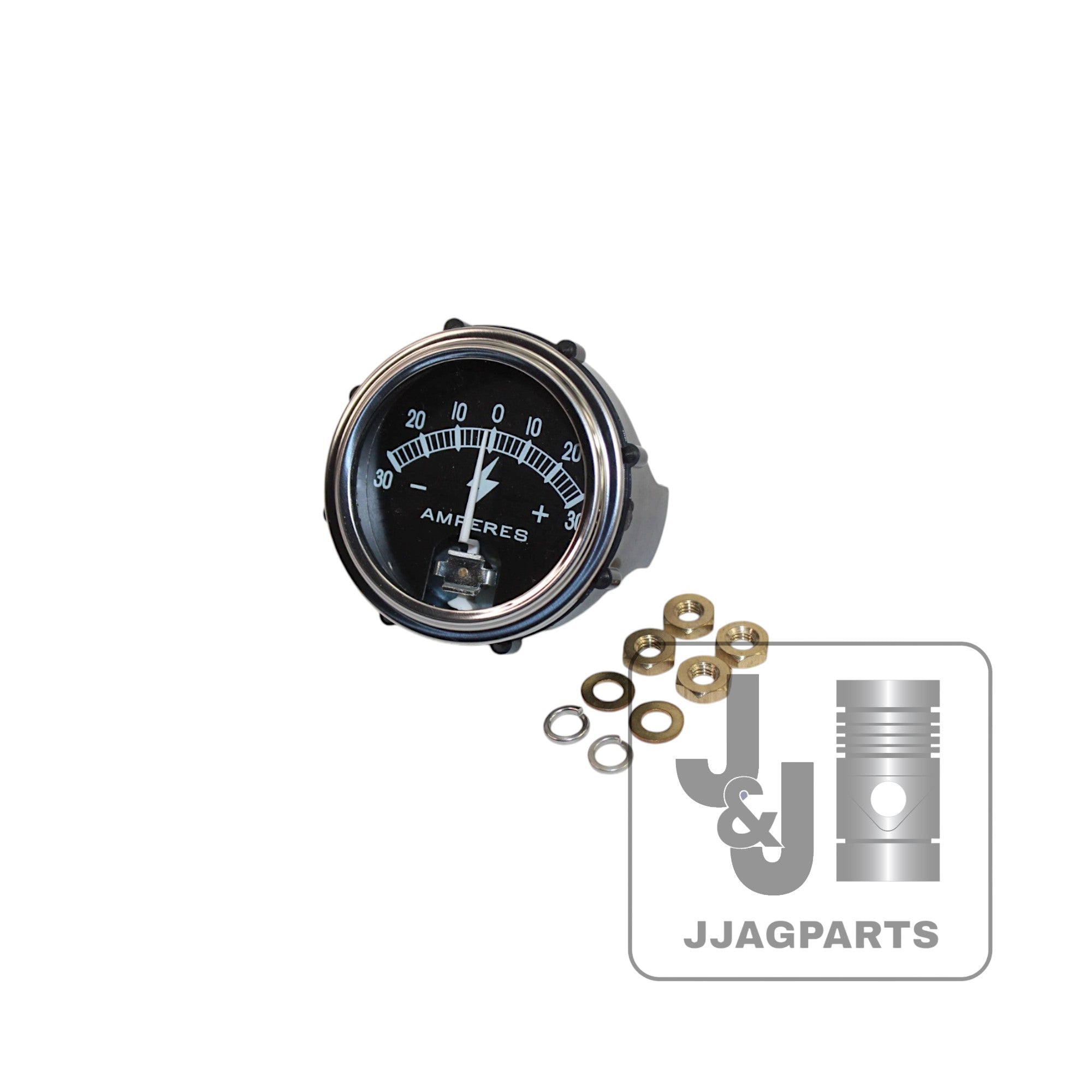 Ammeter Gauge (30-0-30) Fits Case Tractor | 10860, D26015, O3601AB1, R18748