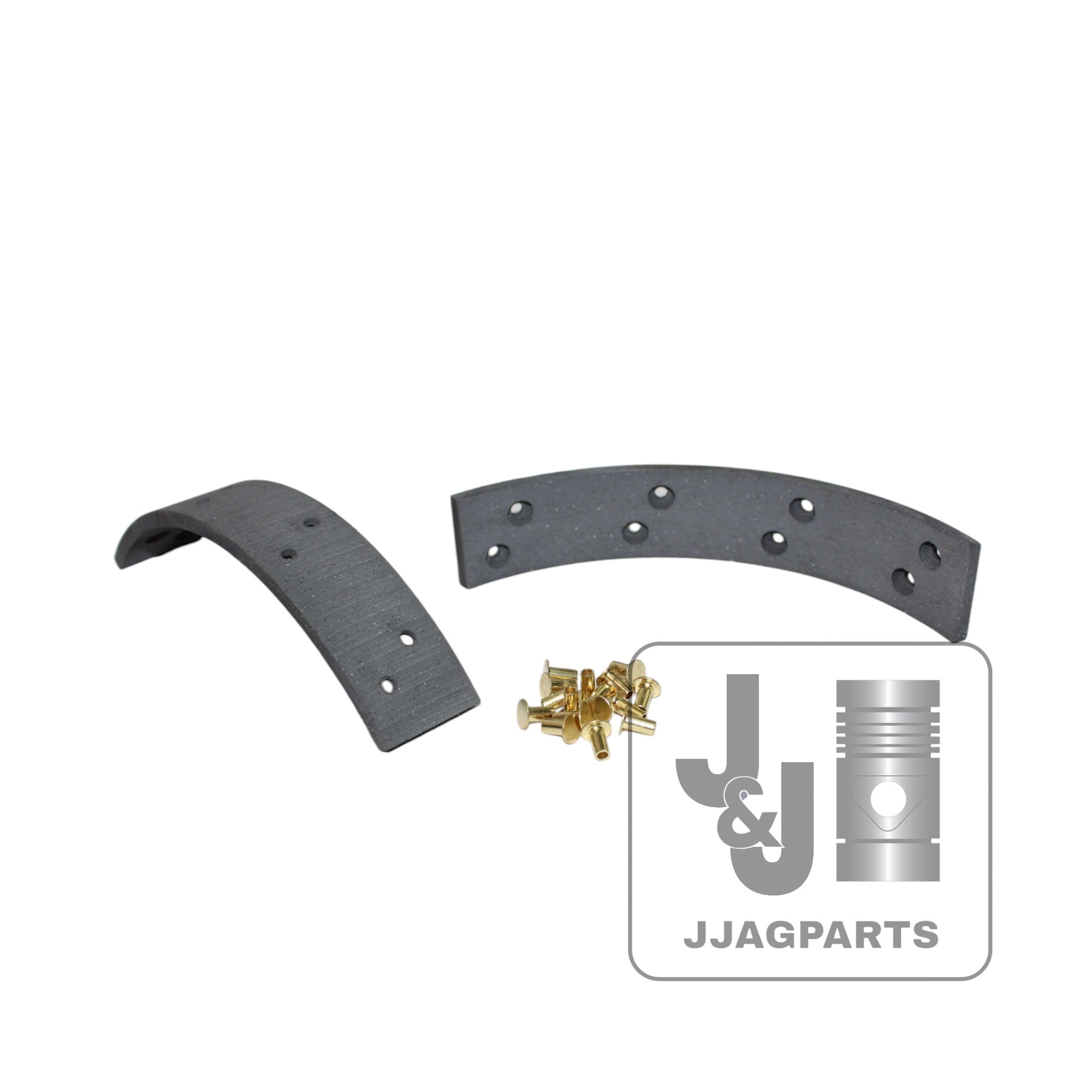 Brake Shoe Lining Set w/ Rivets Allis Chalmers D17 D19 D21 170 Tractor 0231633-9