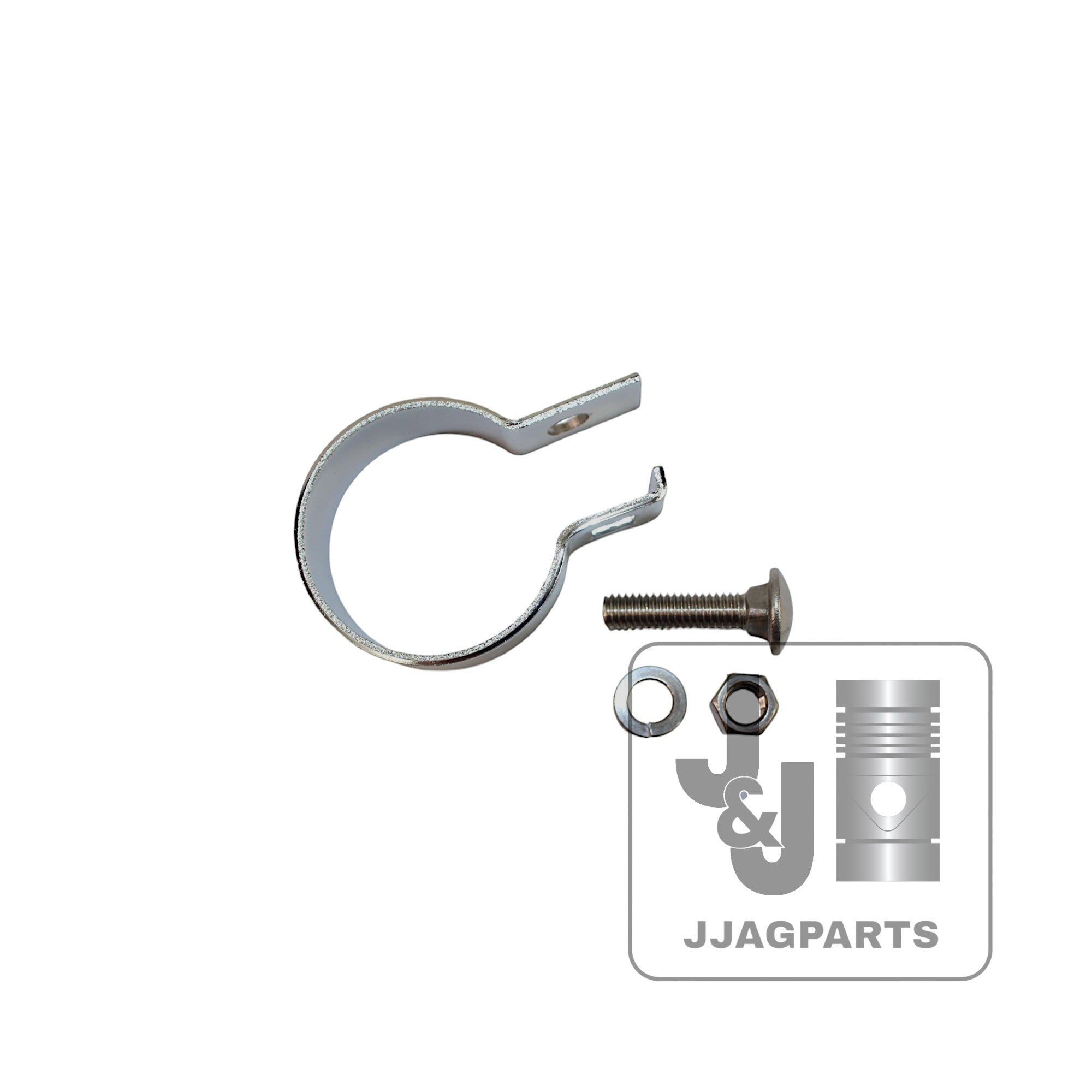 VT3864 2" Stainless Steel Clamp Fits Case Tractor V VA VAC VAH VC