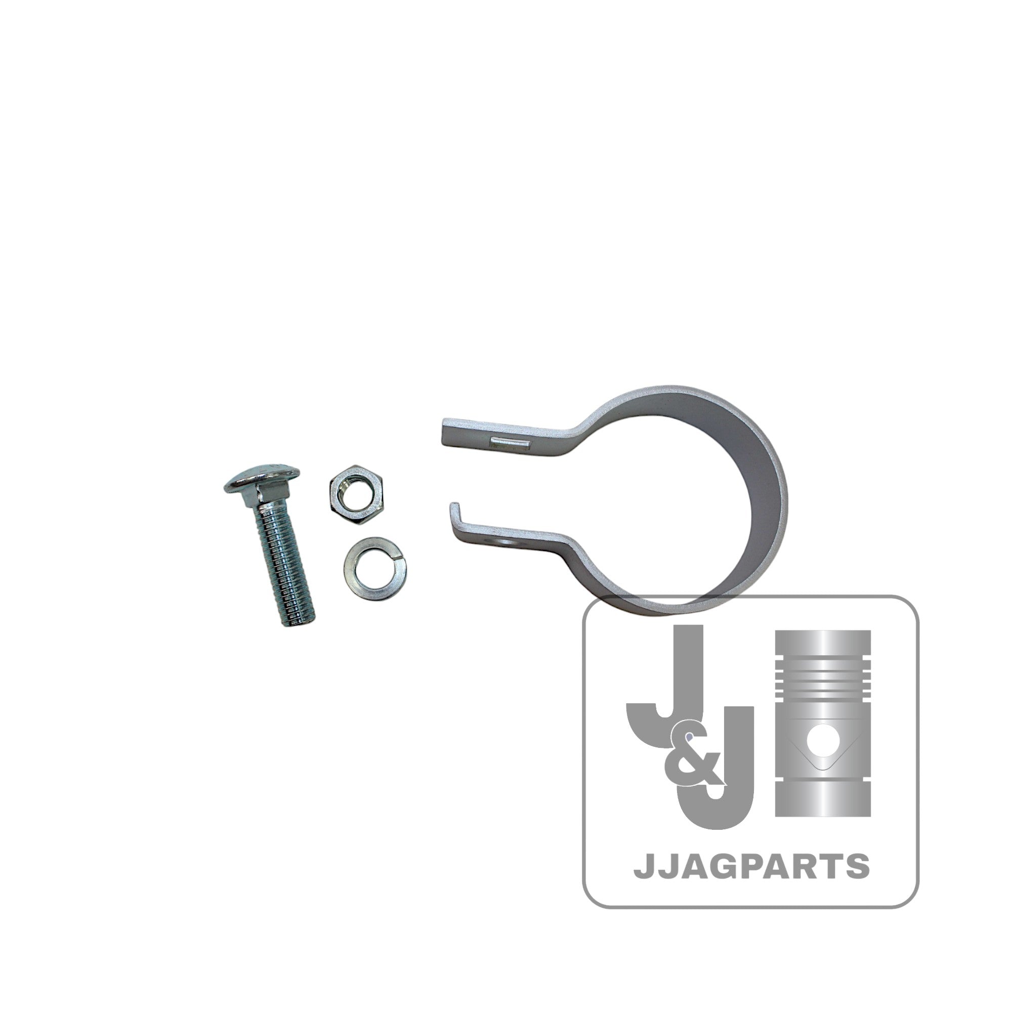 48889DA 2" Painted Steel Muffler Clamp-Fits International Tractor A B BN C T340