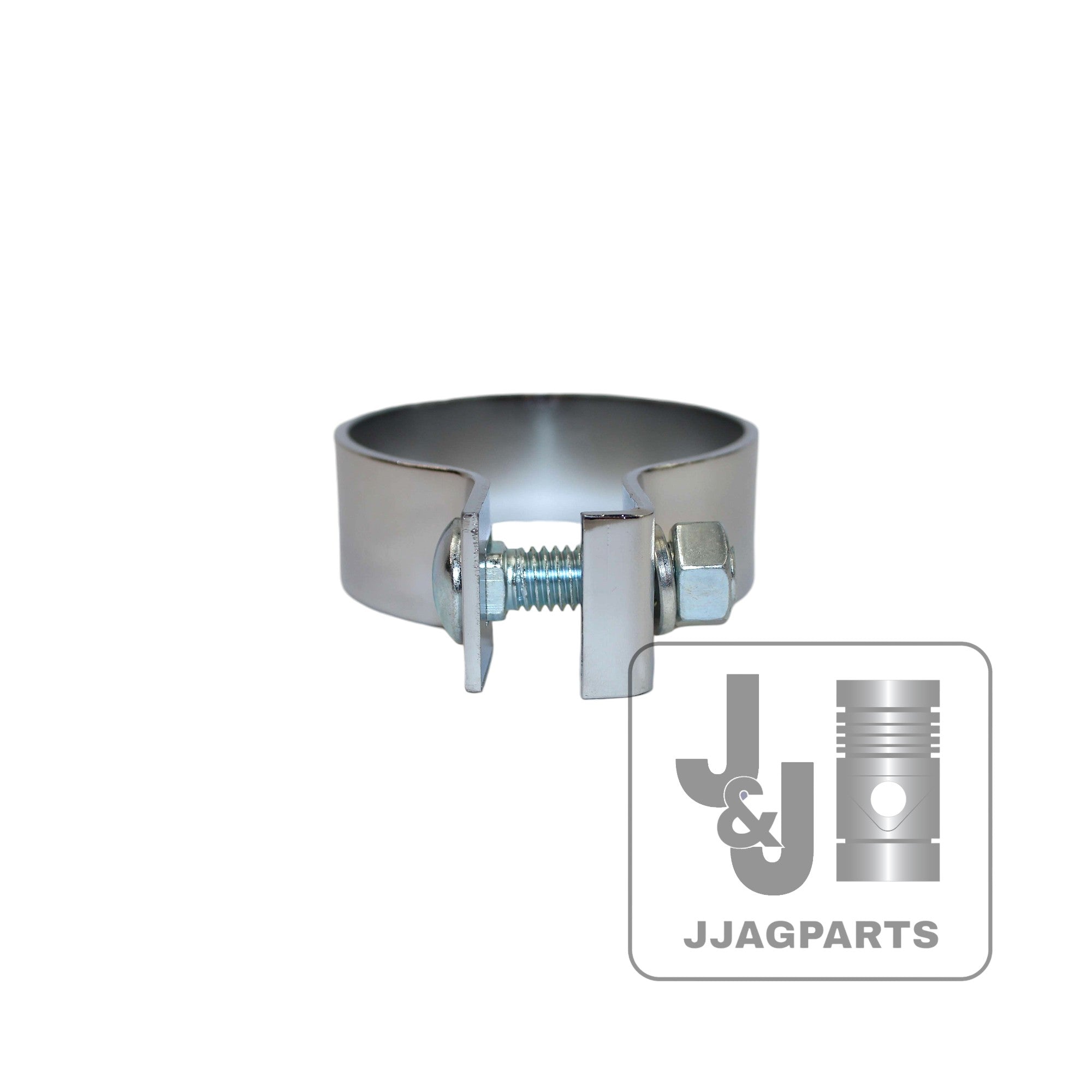 Chrome Muffler Clamp fits International Tractor H M W4 W6 | Replaces 350602R1