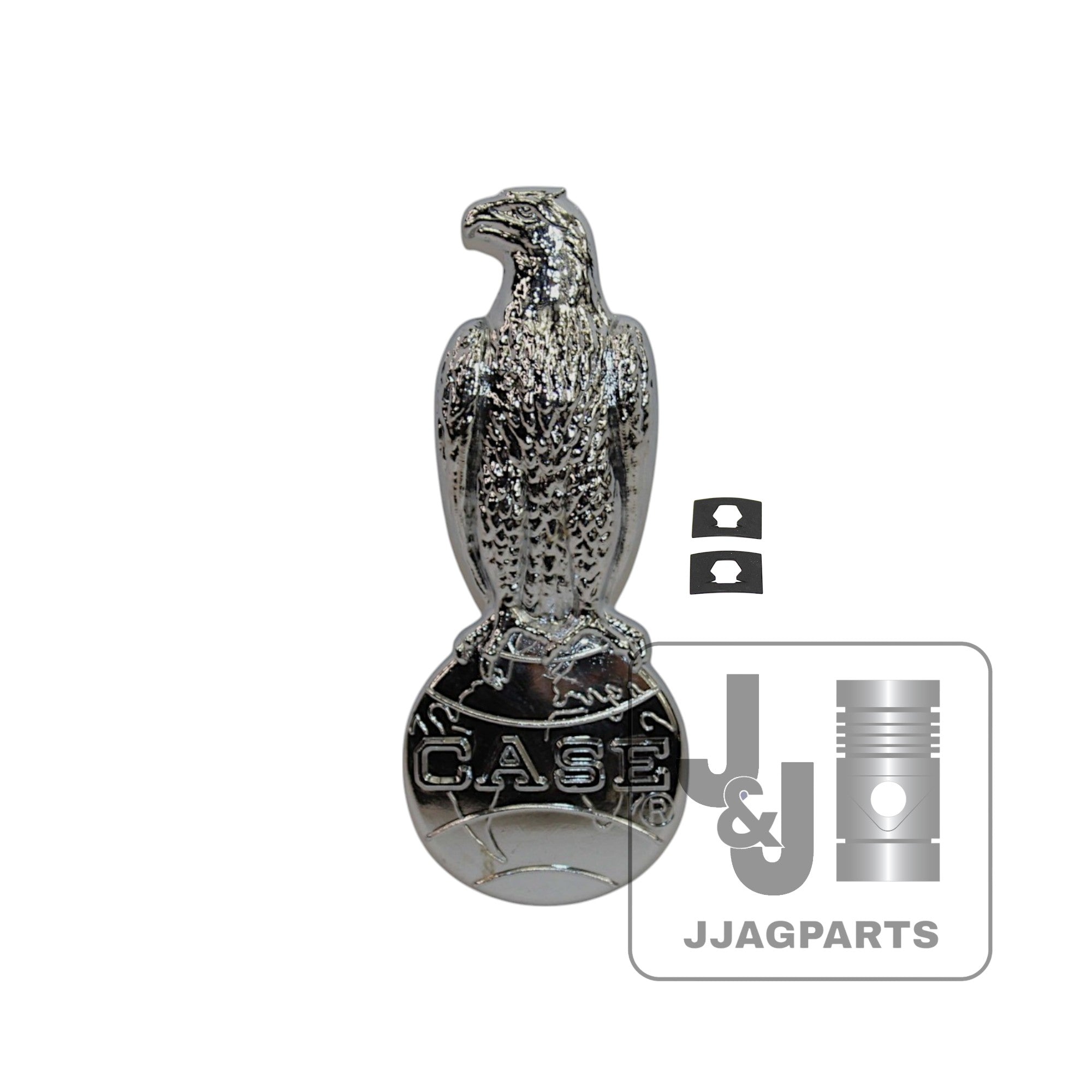 Chrome Case Eagle Emblem Fits Case Tractor | A11492, A24526