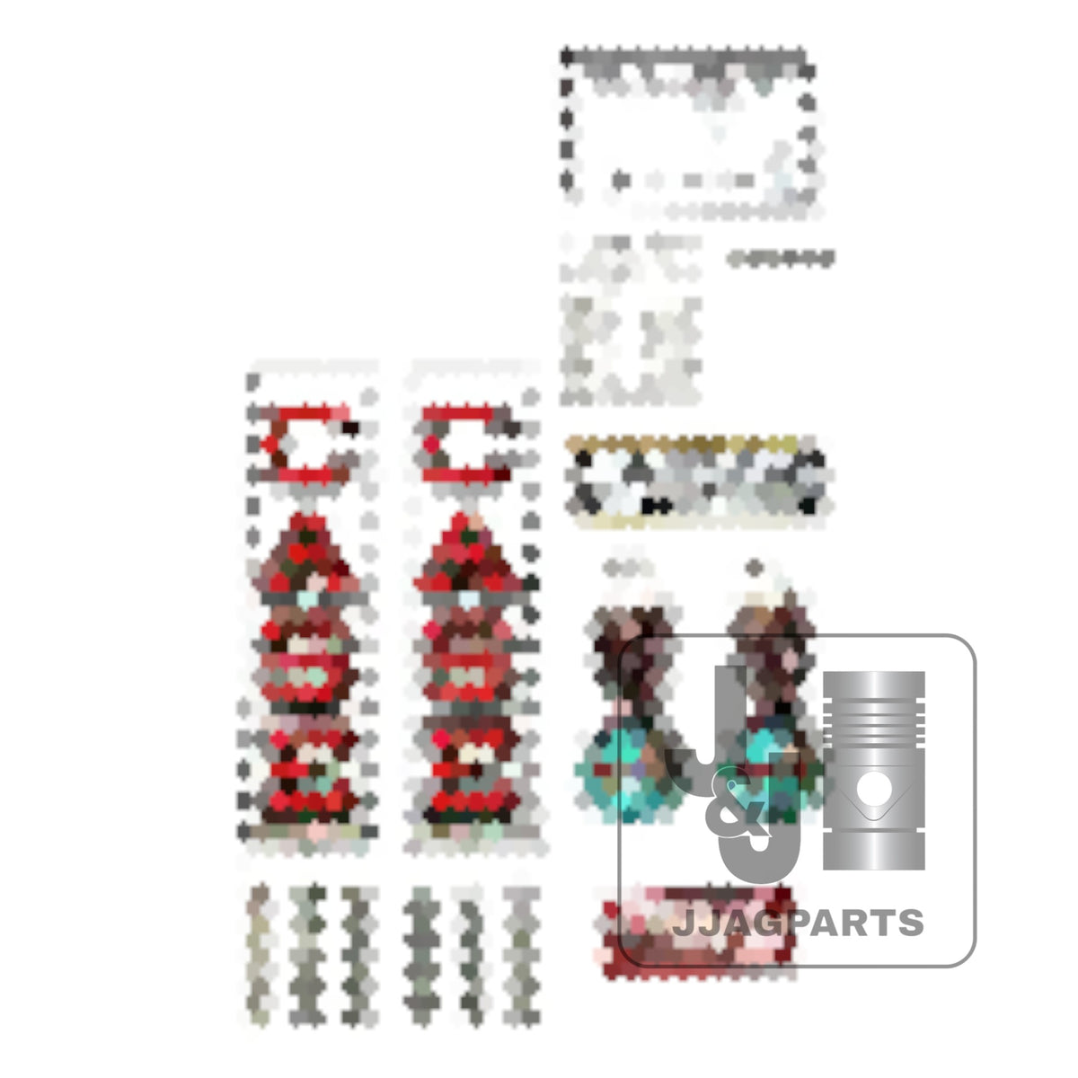 Mylar Decal Set Fits Case CC Tractor
