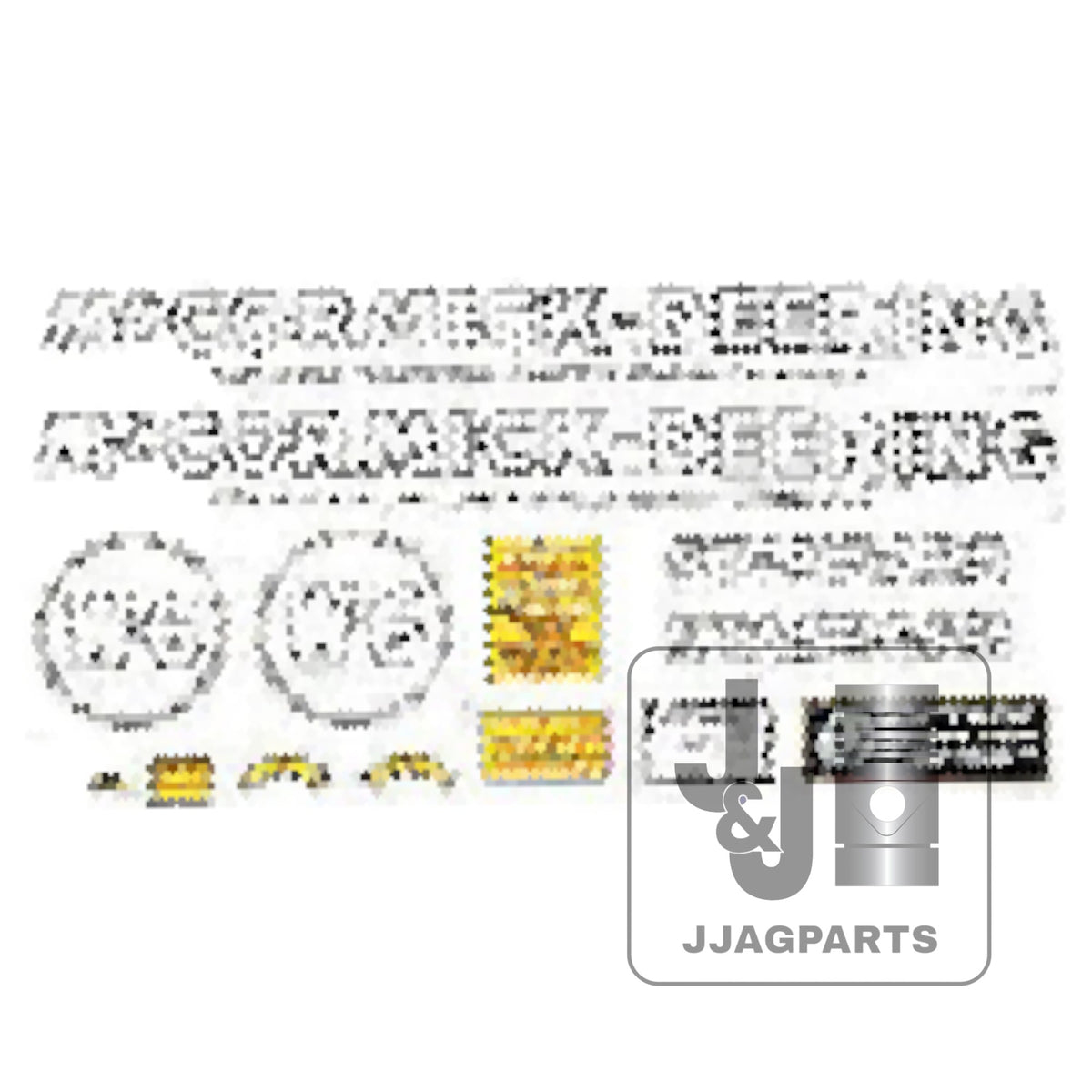 Mylar Decal Set Fits 1939-1944 International W6 McCormick Deering Tractor