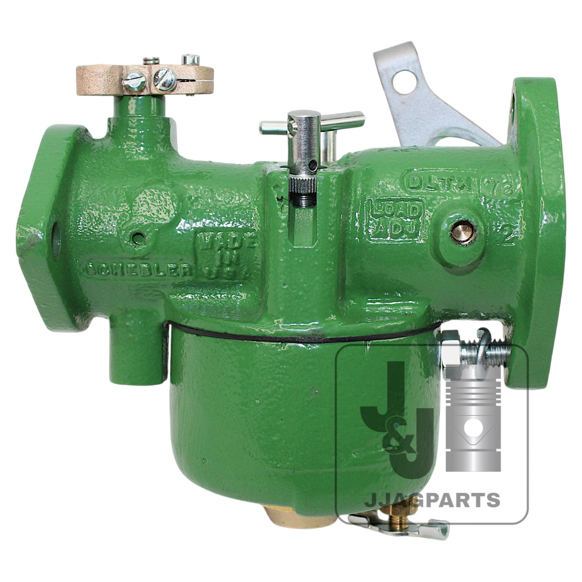 Remanufactured John Deere Marvel Schebler DLTX 73 Carburetor B Tractors (Core)