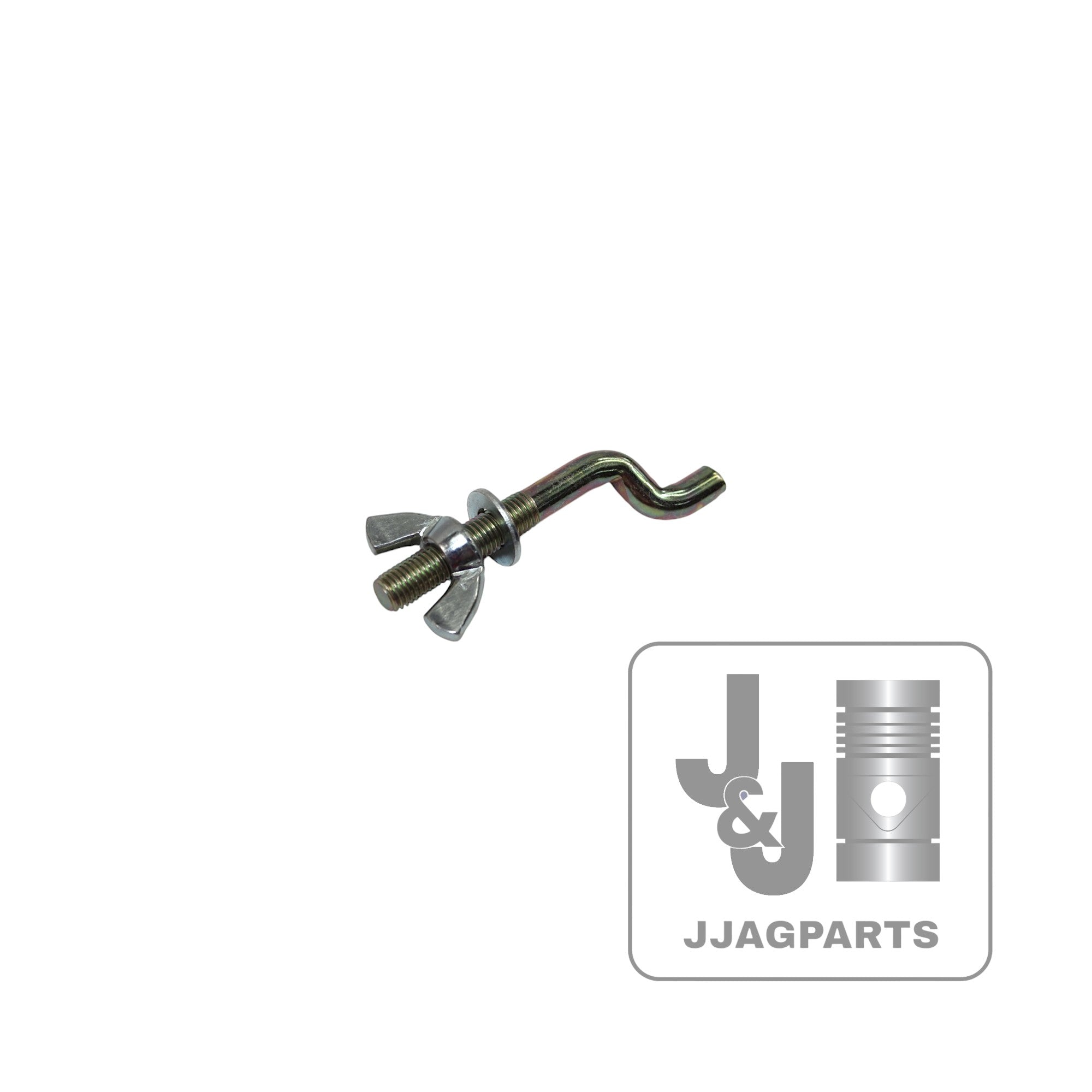 NCA10728-A LH Battery Hold Down Bolt w/ Wing Nut -Fits Ford Tractor