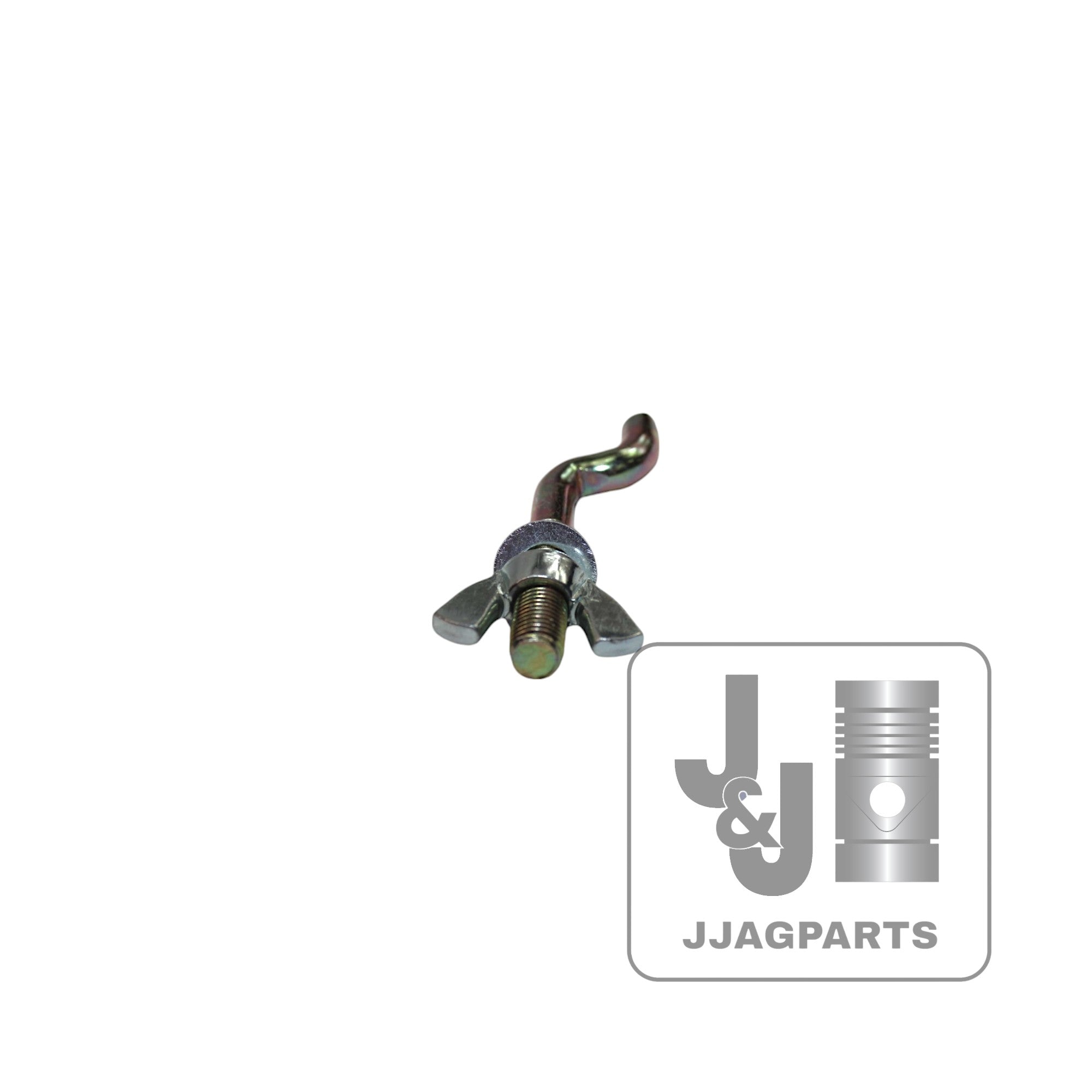 NCA10728-A LH Battery Hold Down Bolt w/ Wing Nut -Fits Ford Tractor