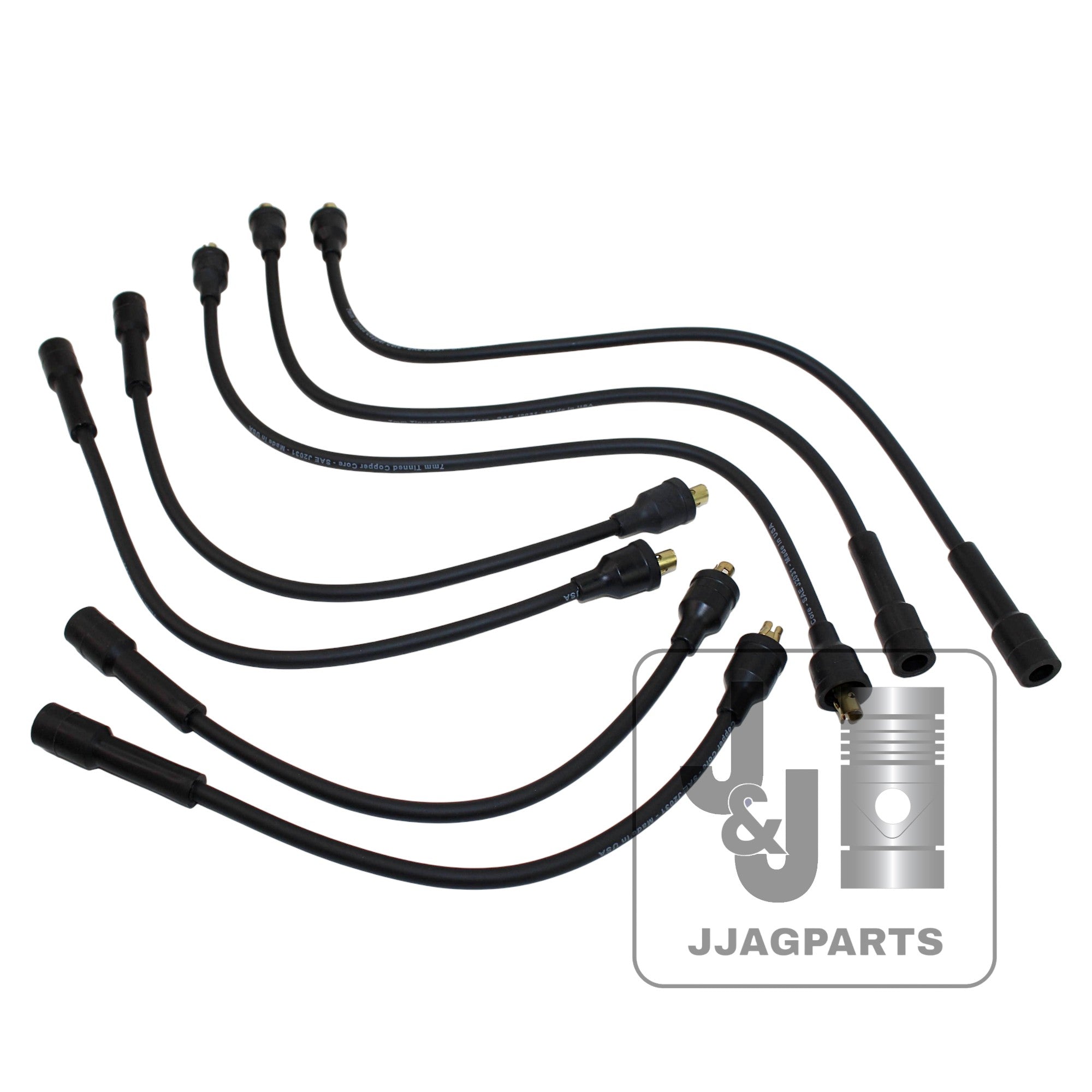 278294R91 Spark Plug Wire Set w Straight Boots Fits International Tractor 460