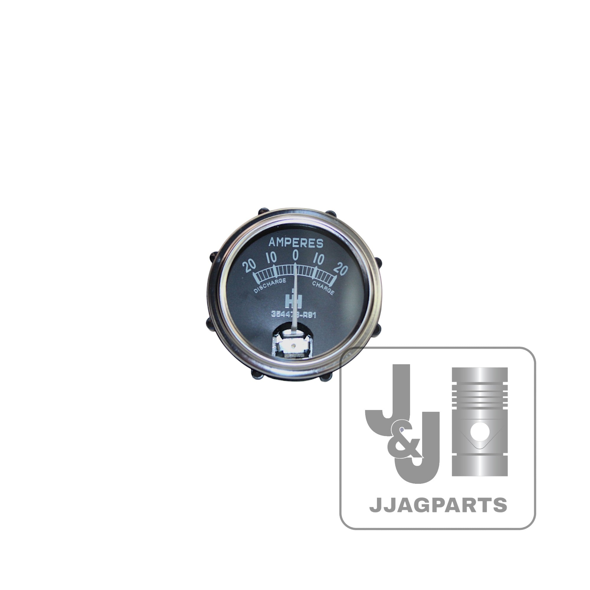 354473R91 Ampere Gauge Ammeter 20-0-20 Fits International Tractor A B C