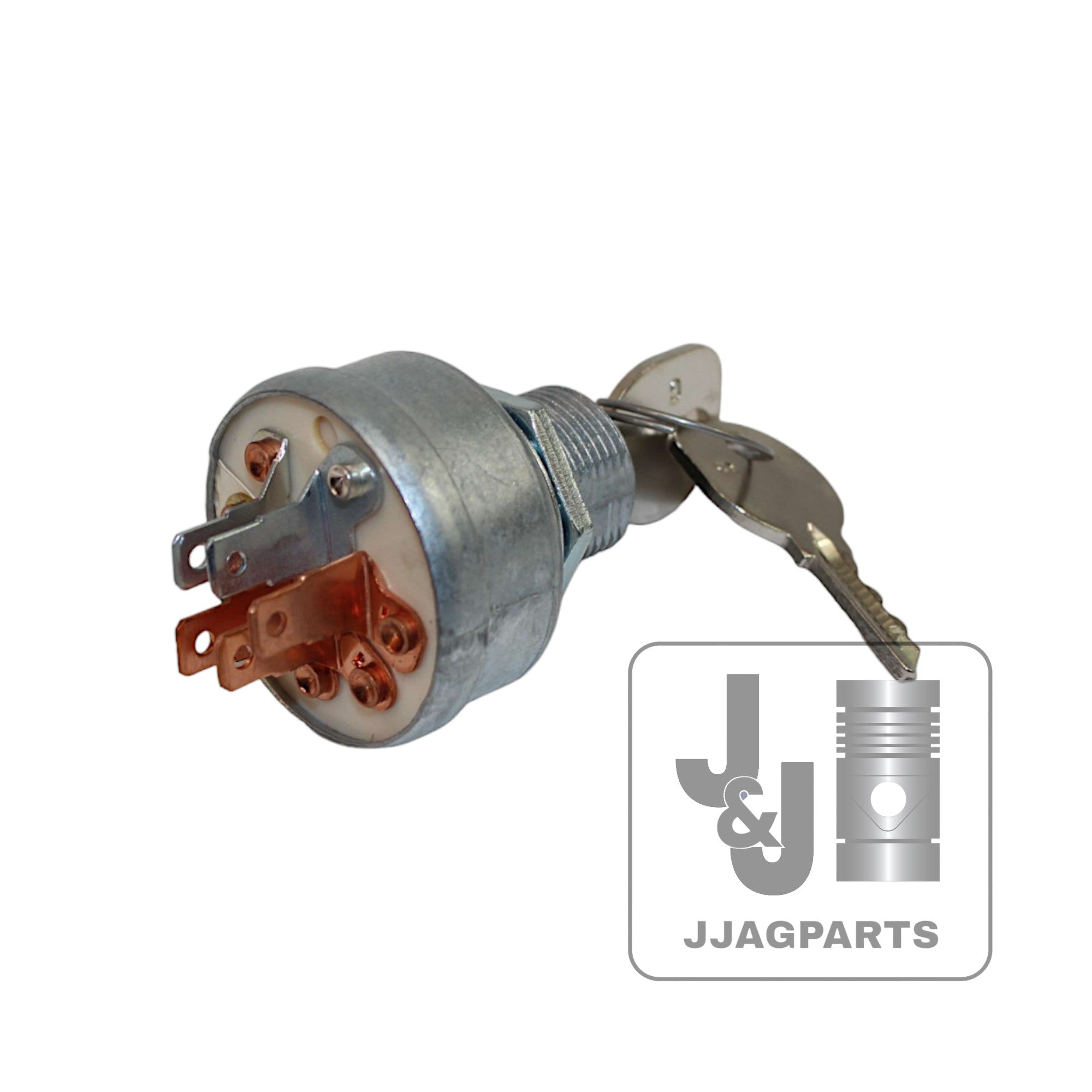 Ignition Key Switch w/ 2 Keys Fits International 786 986 4568 Tractors 107682C1