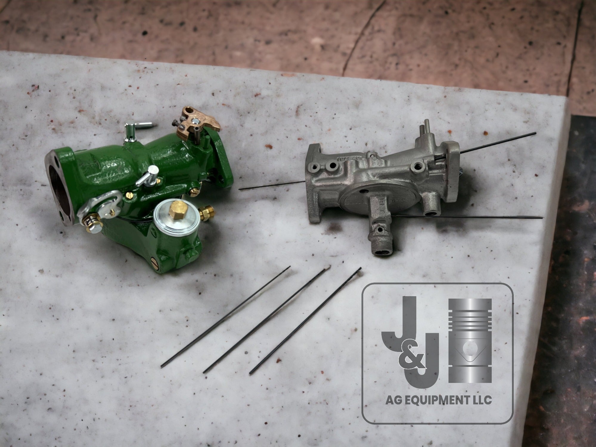 DLTX 3pc Long Drill Bit Cleaning Set for John Deere A B D G 50 60 Carburetors