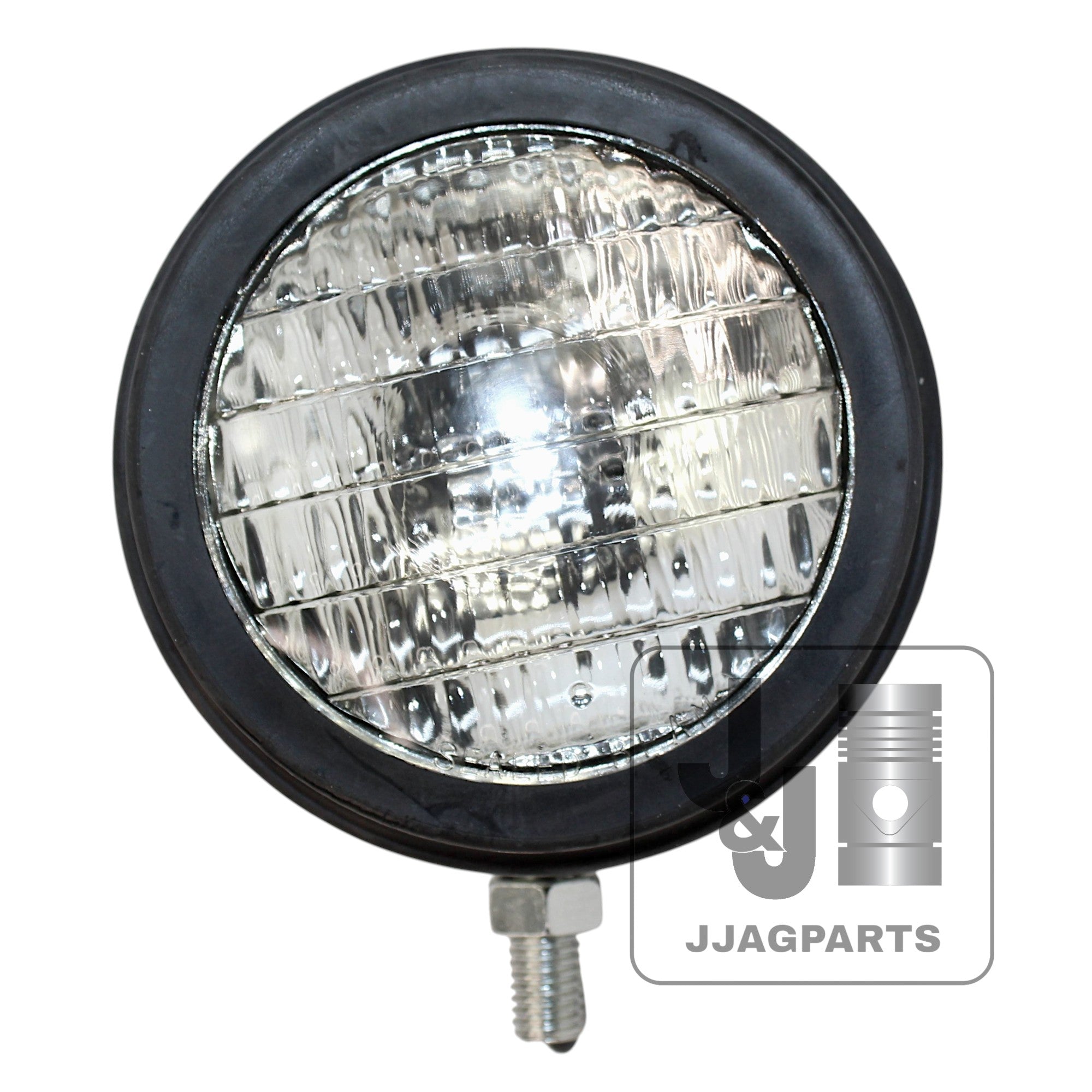 RE27099 12-volt Front Floodlight w/ Rubber Bezel Fits John Deere Tractor