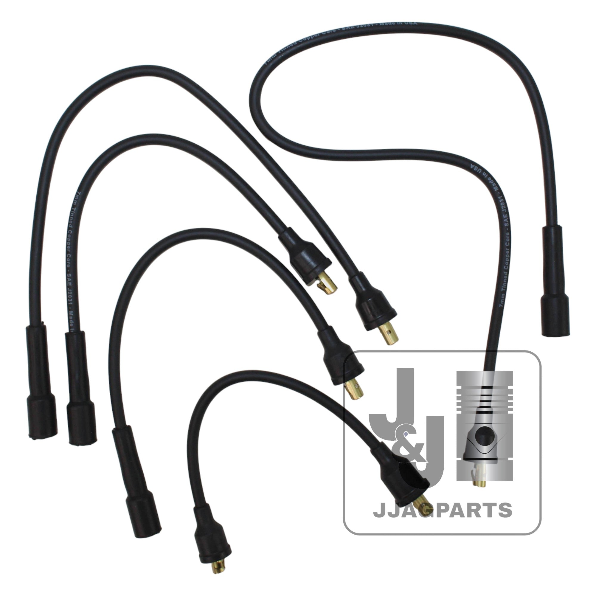Spark Plug Wire Set fits John Deere 3010, 3020 Tractor | Replaces AR30963