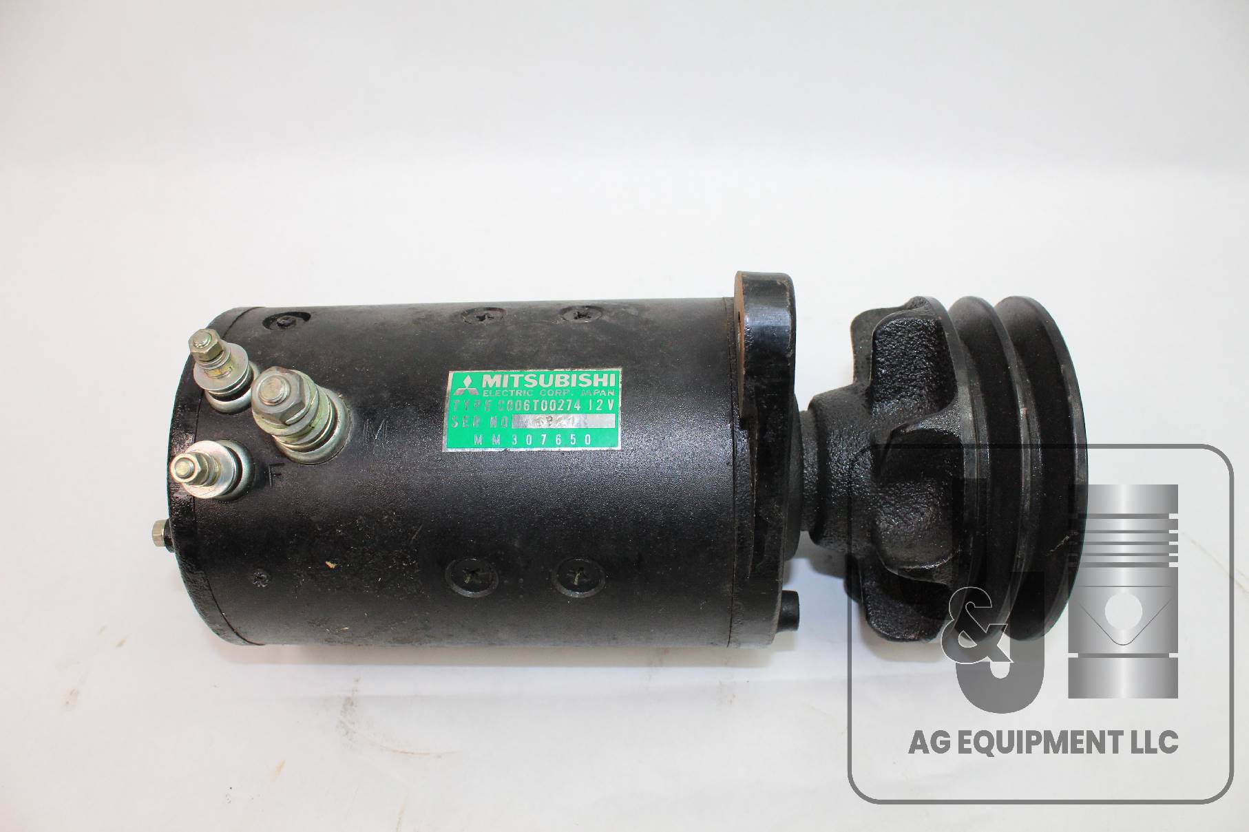 Mitsubishi C006T00274 Serial No. 6821 MM307650 12V Generator (Core)