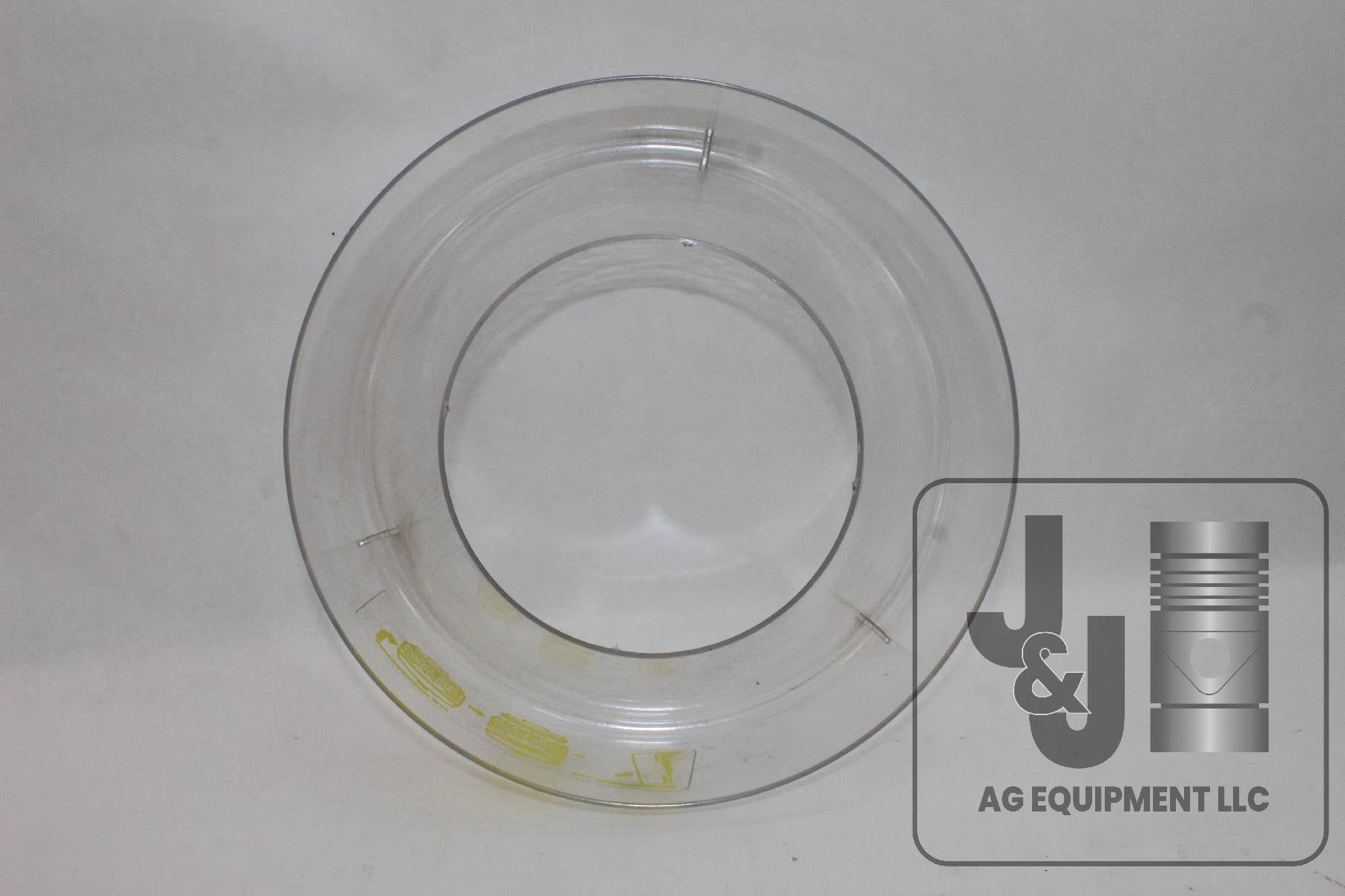 Pre Cleaner Bowl with label for Max Level John Deere Massey Ferguson Oliver