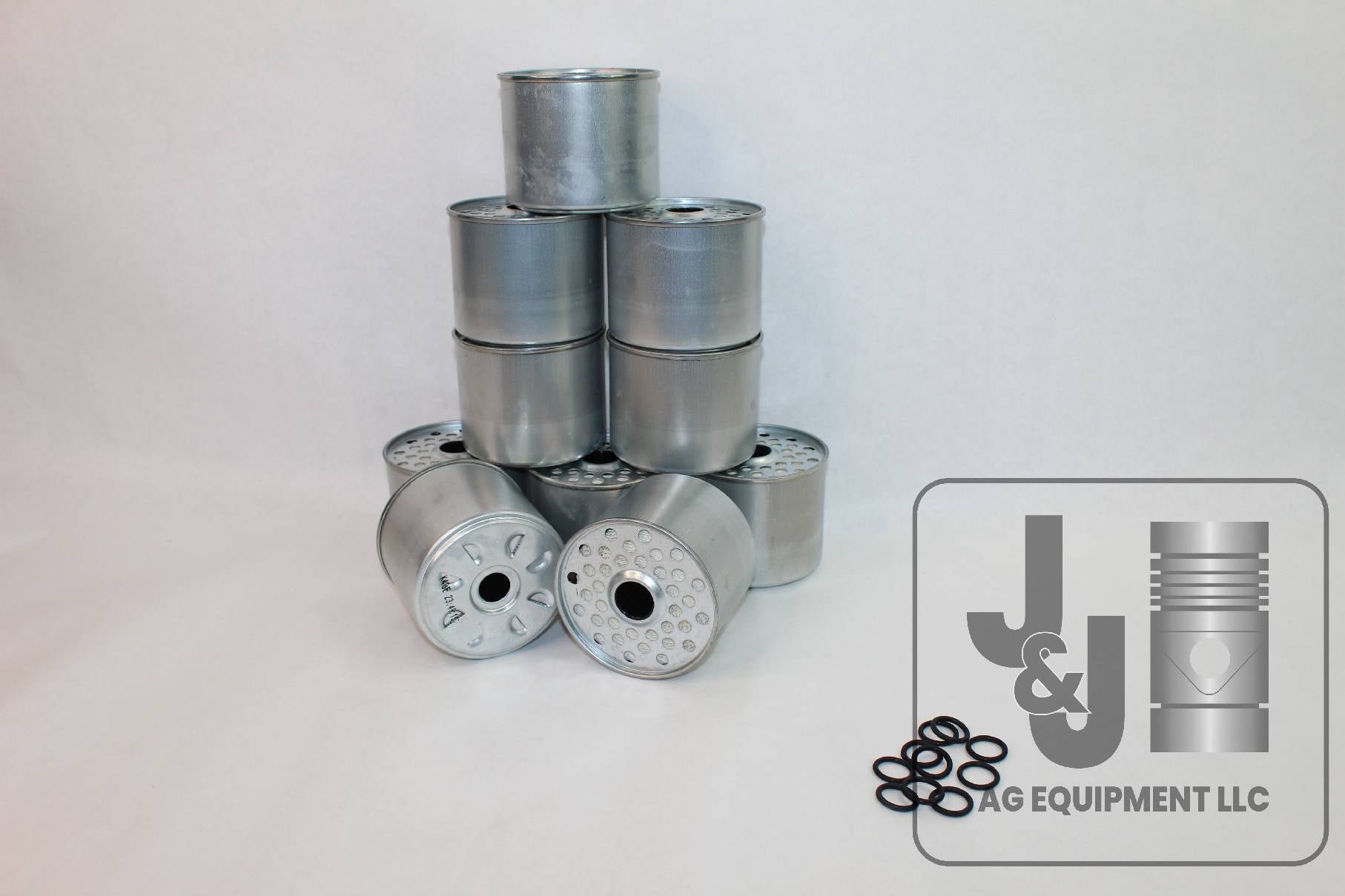 Lot of 10 Fuel Filters fits Ford John Deere Oliver Tractors