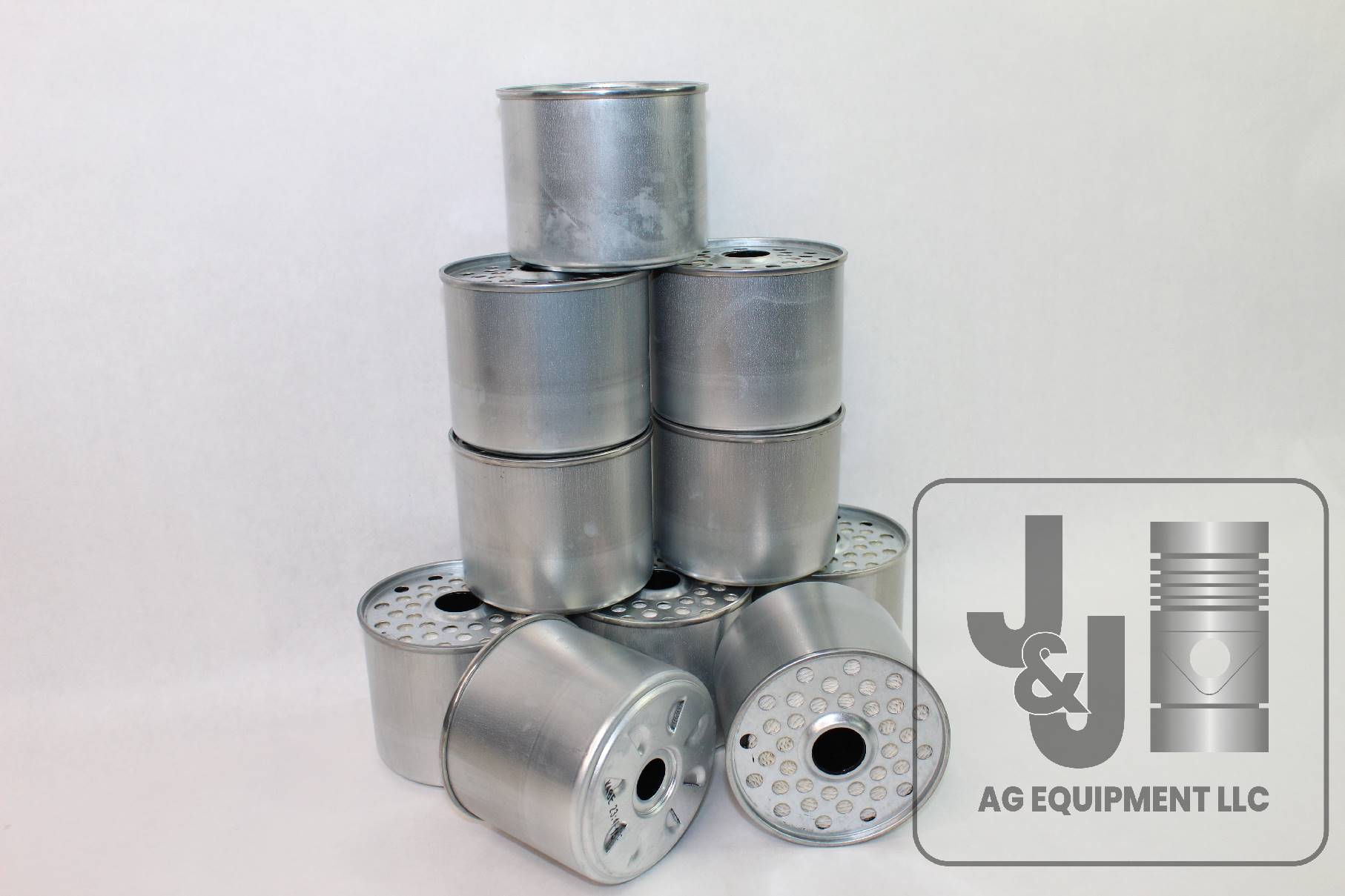 Lot of 10 Fuel Filters fits Ford John Deere Oliver Tractors