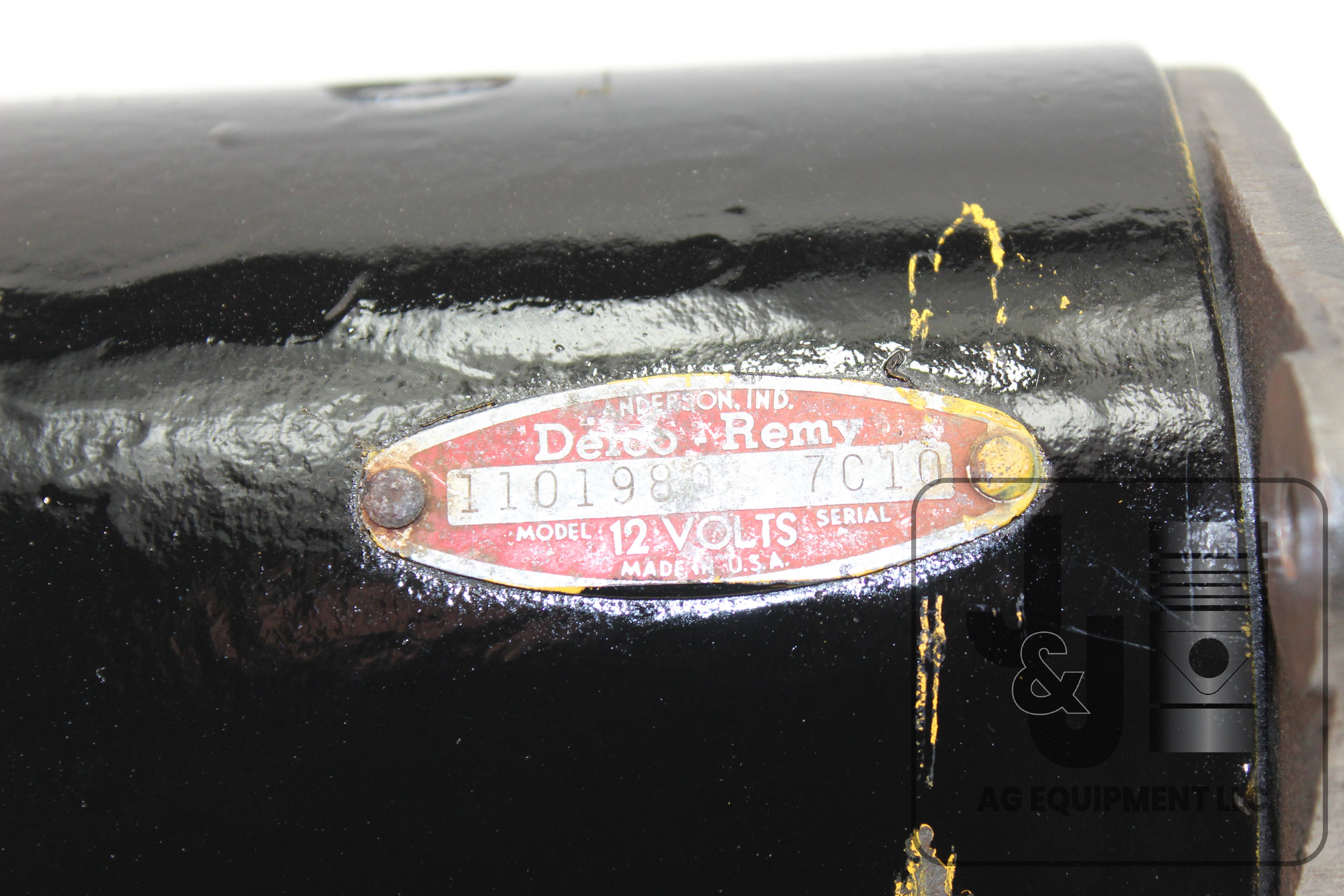 1101980 Reman Delco Remy 12V Starter Generator Geo. D. Roper Corp (Core)