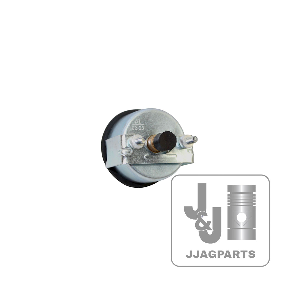 Oil Pressure Gauge (0-25 PSI) with White Faceplate Fits John Deere Tractor | AB1549R