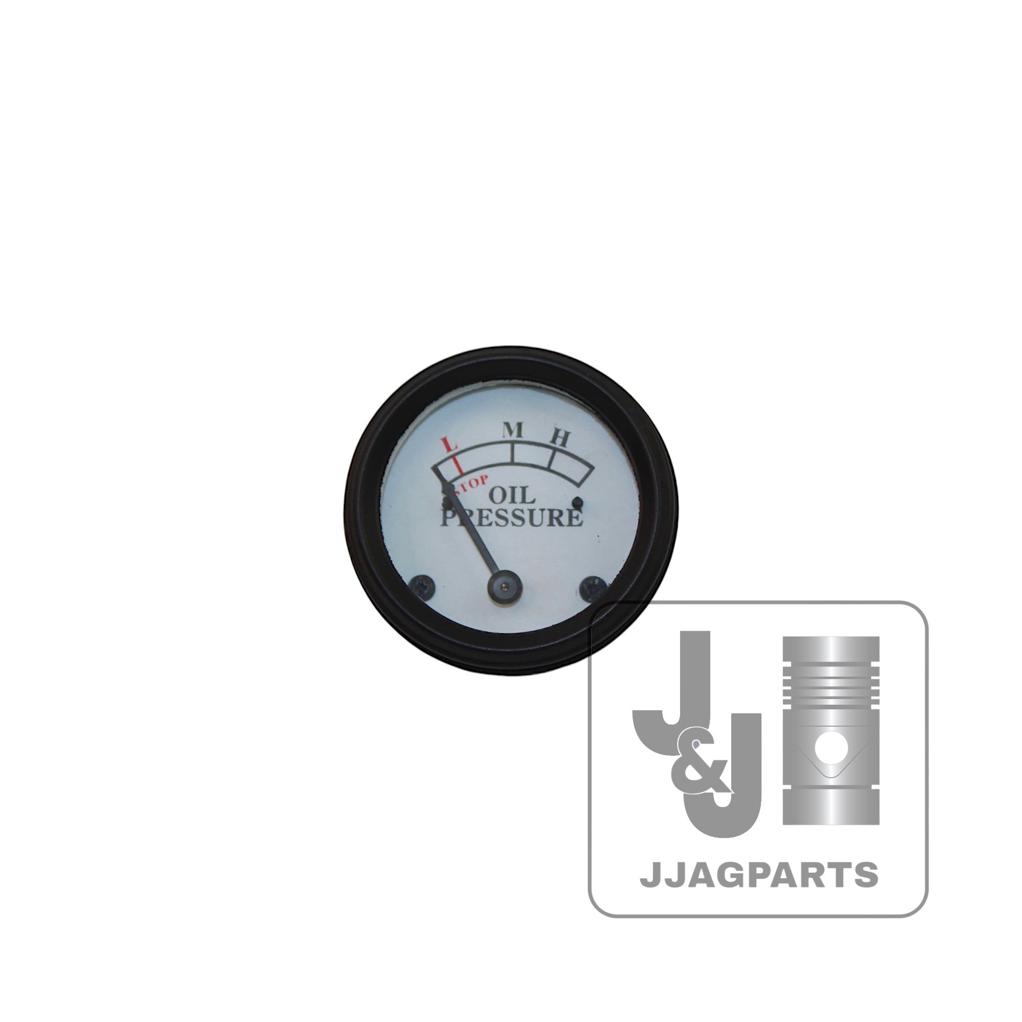 AA1730R AB292R Oil Pressure Gauge (0-25 PSI) White Face Fits John Deere Tractor