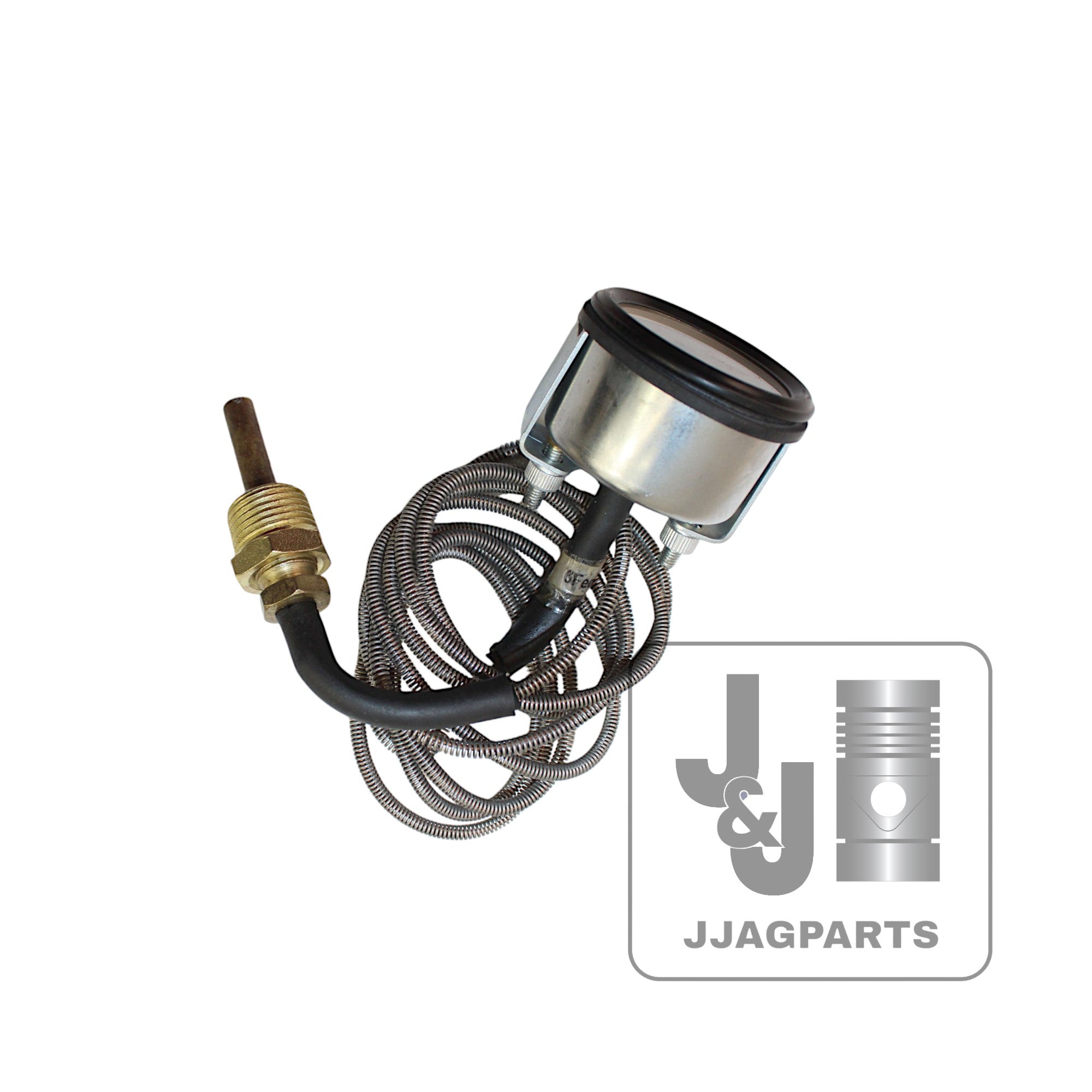 Water Temperature Gauge White Face Fits John Deere A B G Tractors AA1342R AM610T