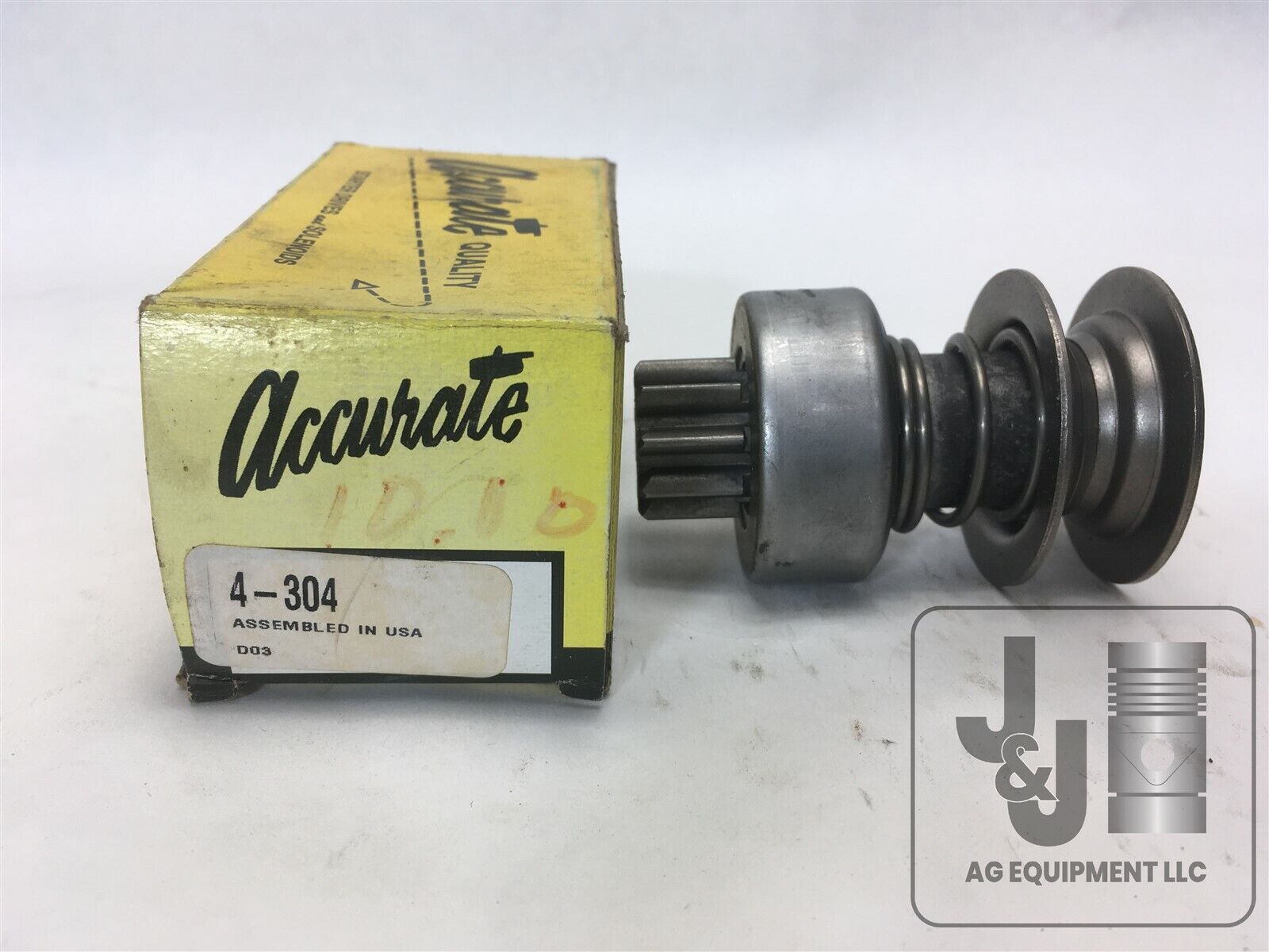 Accurate 9T CW Starter Drive 4-304 DR1900 SD228 SDG228 1932188 1939506  1974355