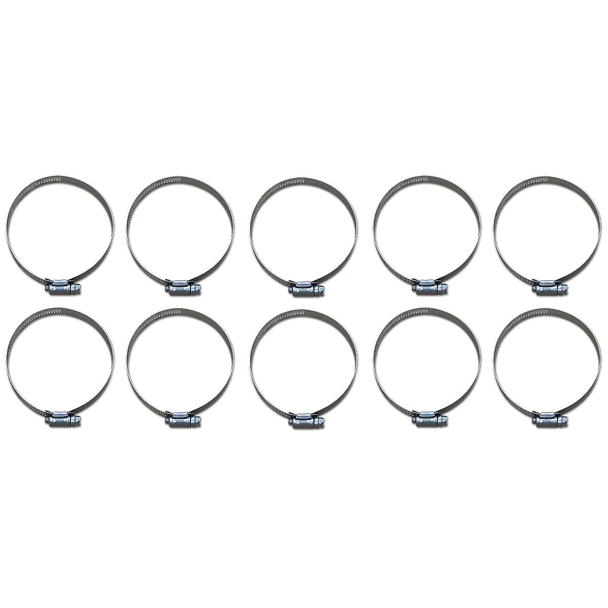 Worm Drive Hose Clamp 3-4" 10 Pack -Fits  Case  Tractor