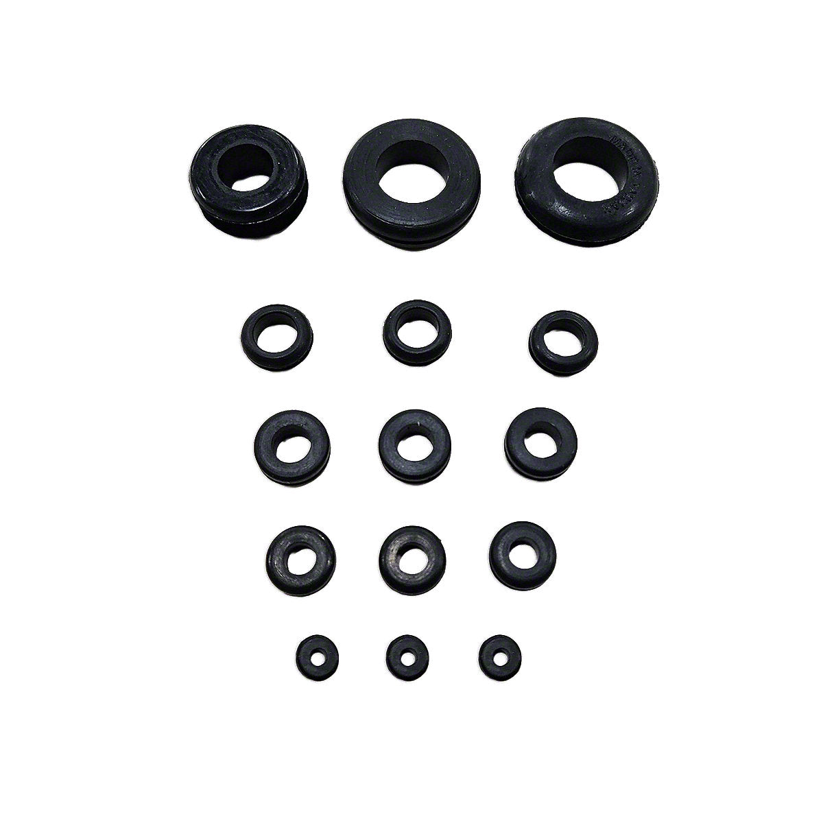15 Piece Rubber Grommet Assortment Fits International Tractors | 315663C97
