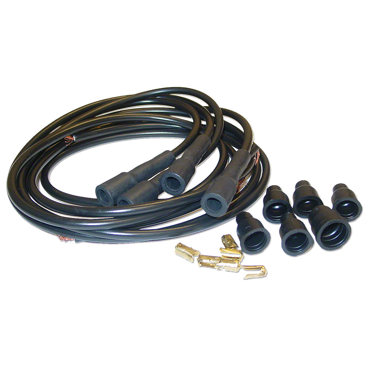 Spark Plug Wiring Set w/ Straight Boots 4-CYL -Fits  Cockshutt  Tractor