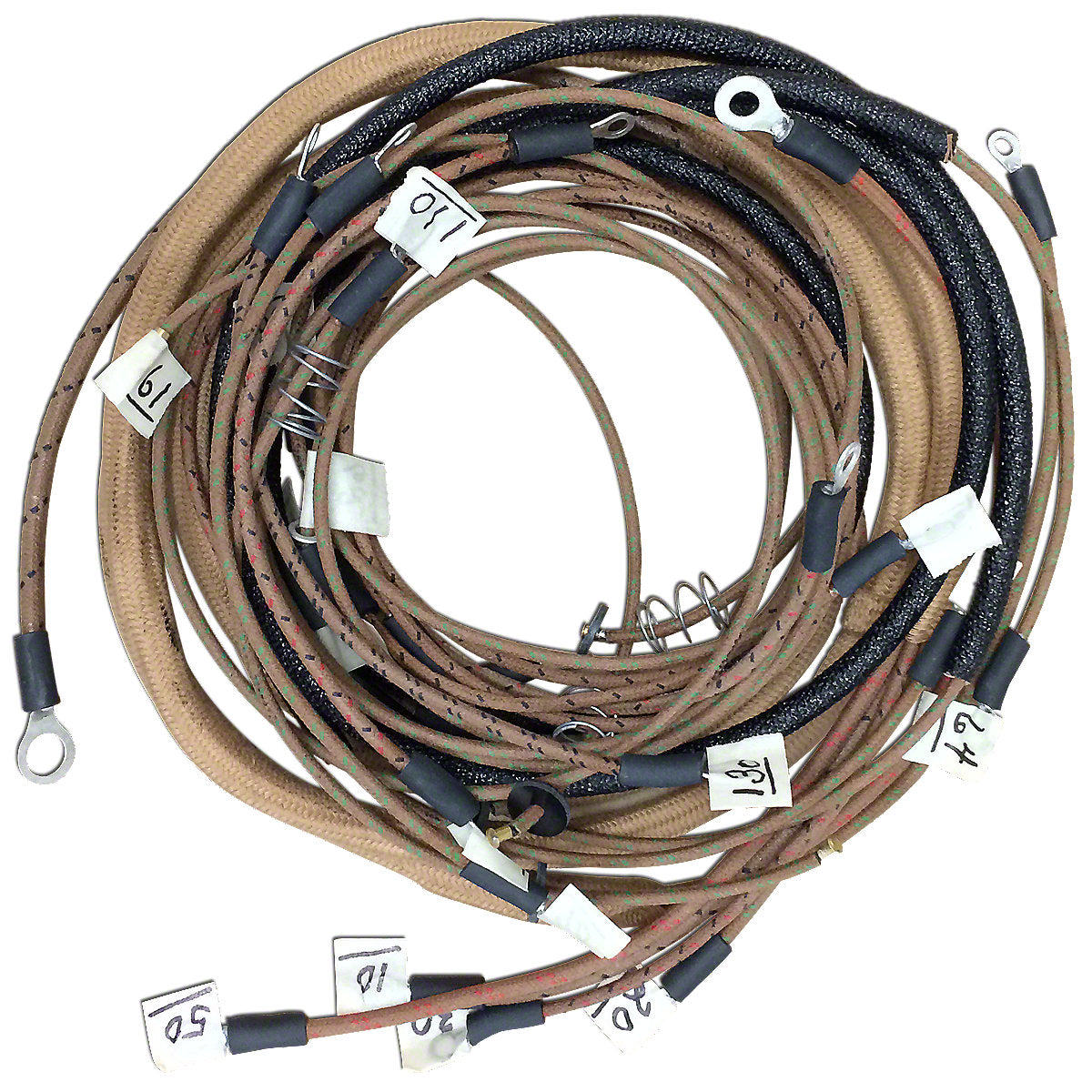 Wiring Harness For 1 wire 12-volt alternator Fits Allis Chalmers B C CA Tractor