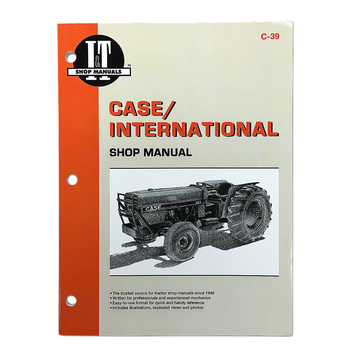 I & T Shop Service Manual fits International Tractor 385 485 585 685