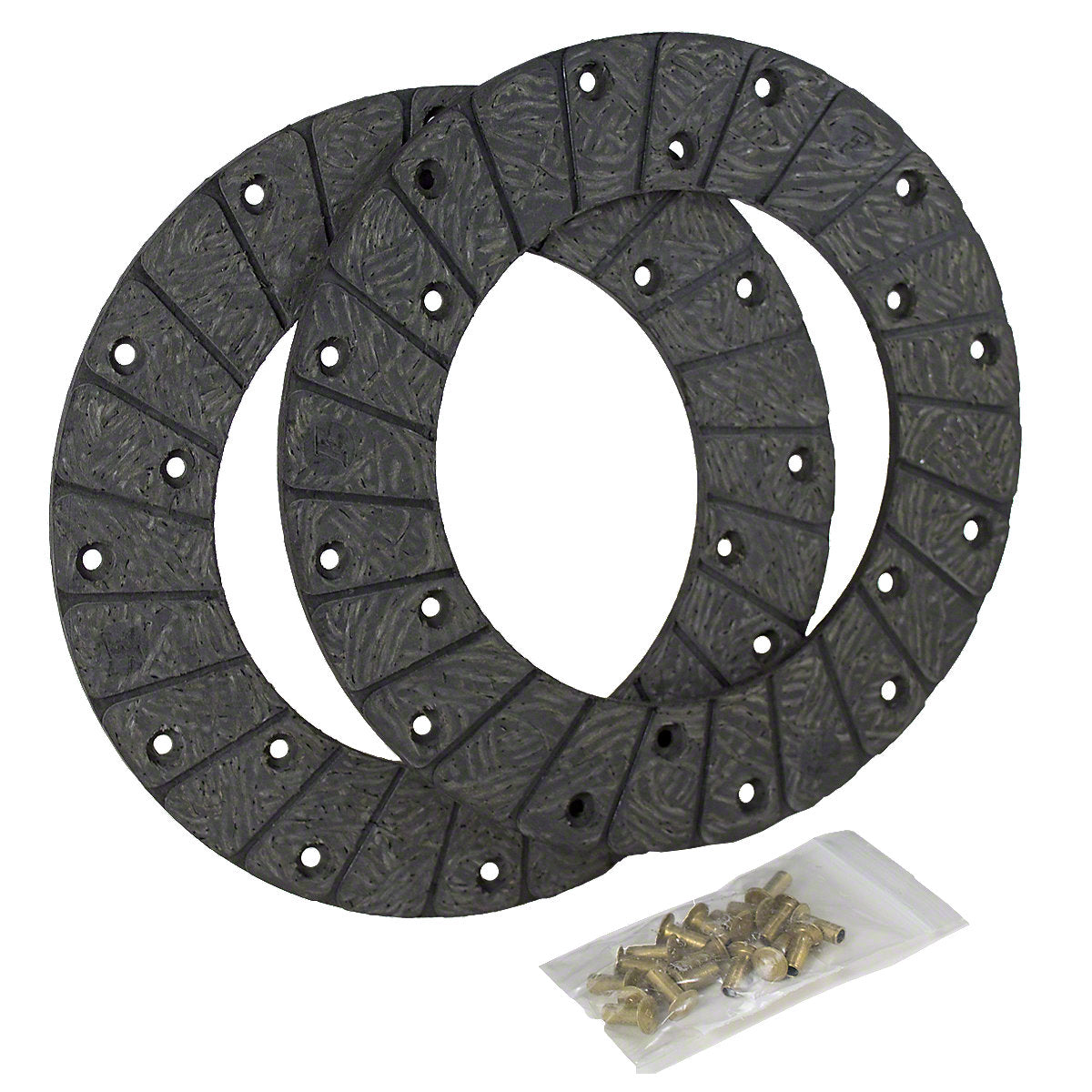 4048AA, O7205AB Disc Brake Linings w/ Rivets -Fits  Case  Tractor