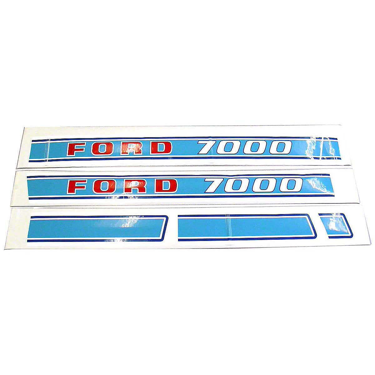 Mylar Decal Set Fits 1971-1974 Ford 7000 Tractor
